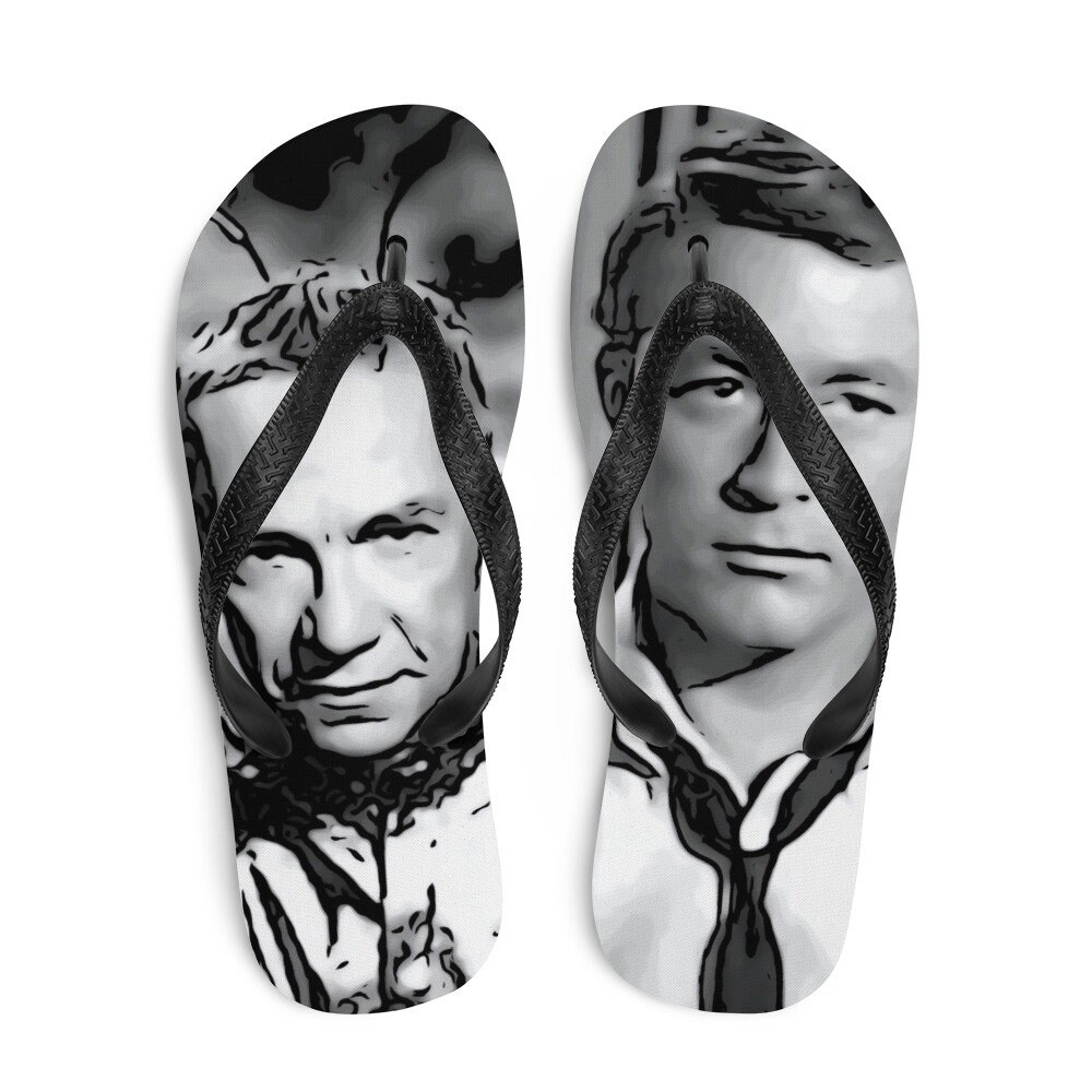 My Favorite Martian Flip Flops