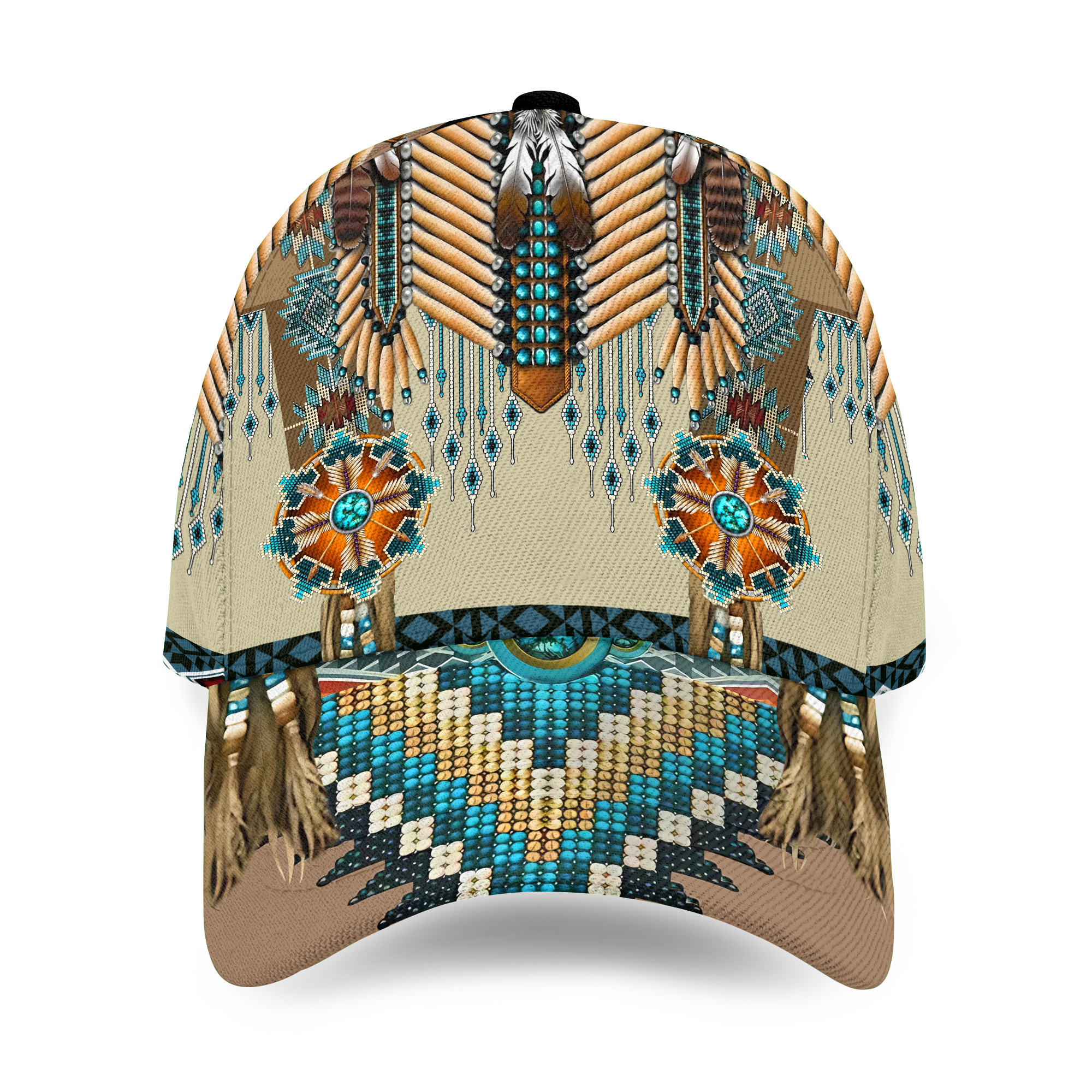Native American Cap, Native American 3D Full Print Baseball Cap Hat, Native American Gift, Indigenous Caps Tribal Hats Native Pattern Hat