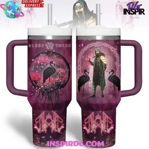 Sle-ep To-ken Dark Bloom Stanley Tumbler Cup