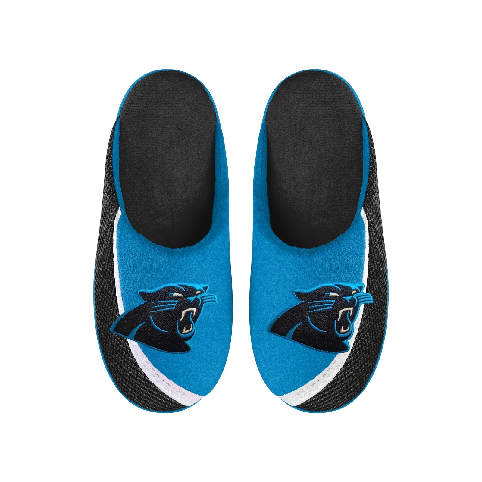 Carolina Football Team Panthers Big Logo Color Edge Slippers, Gift for Fan