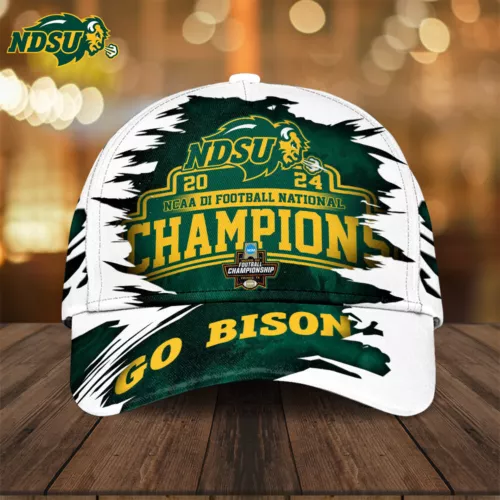 North Dakota State Bison Football Baseball Cap