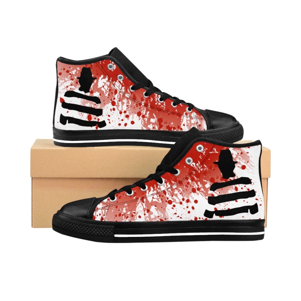 Freddy Krueger High Top Shoes Sneakers
