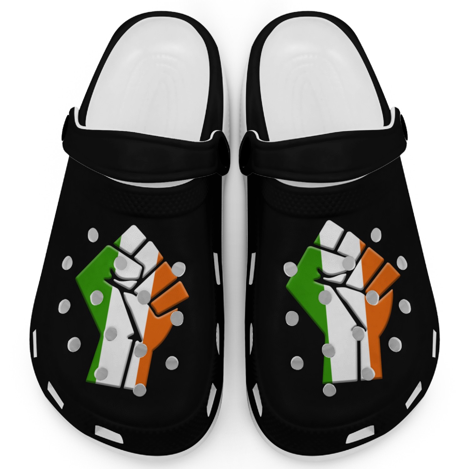 Ireland Flag Irish Country Pride Native Ancestry Clogs