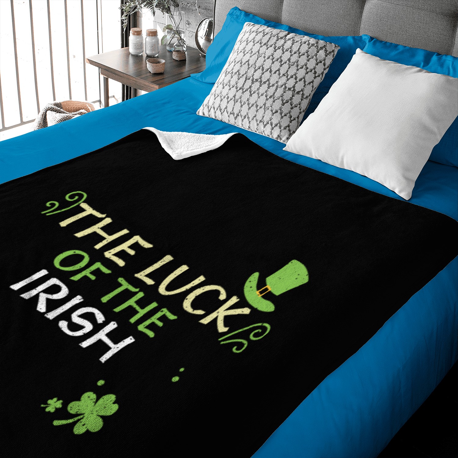 The luck of the Irish Baby Blankets
