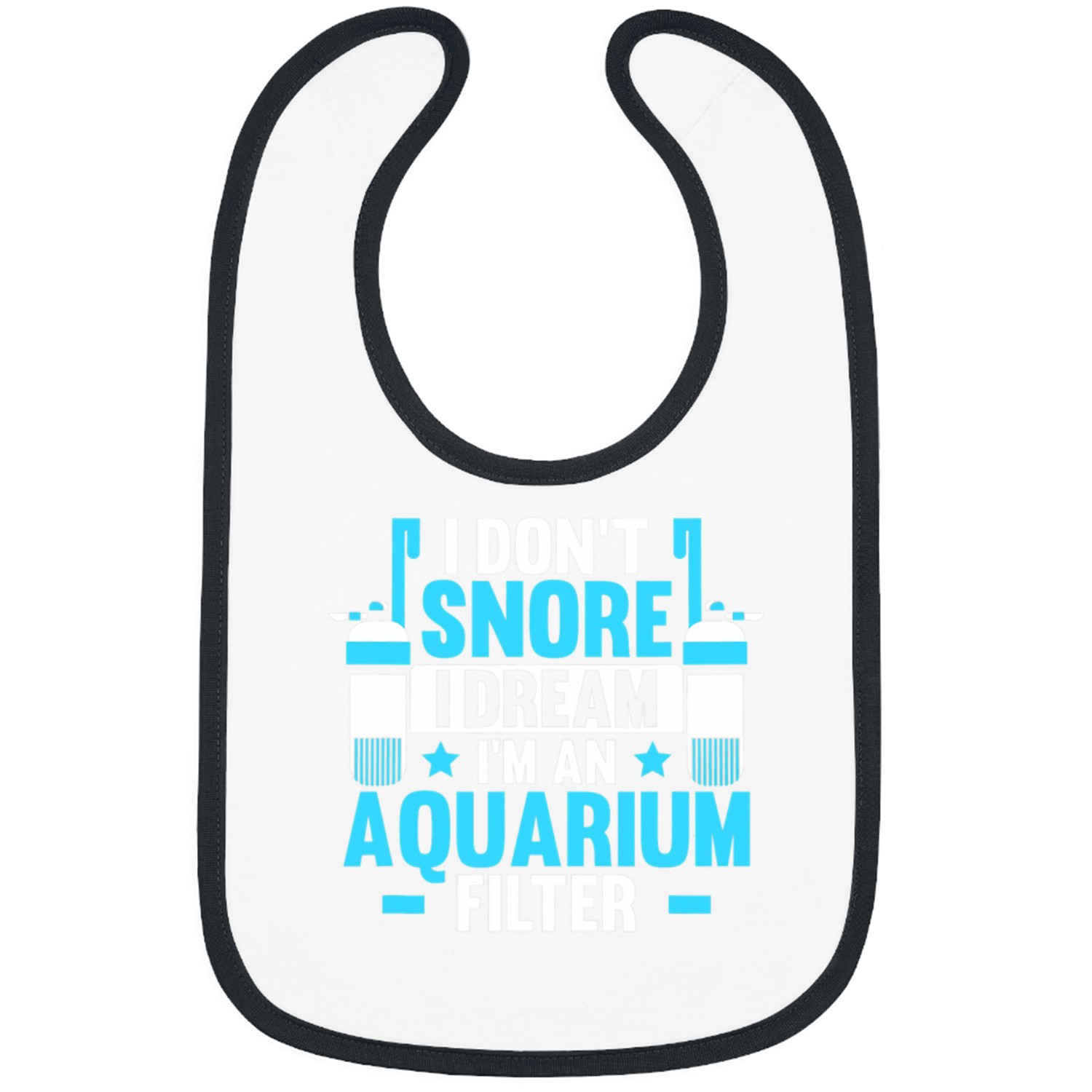 Fishkeeper I Dont Snore Aquaristics Aquarist Bibs