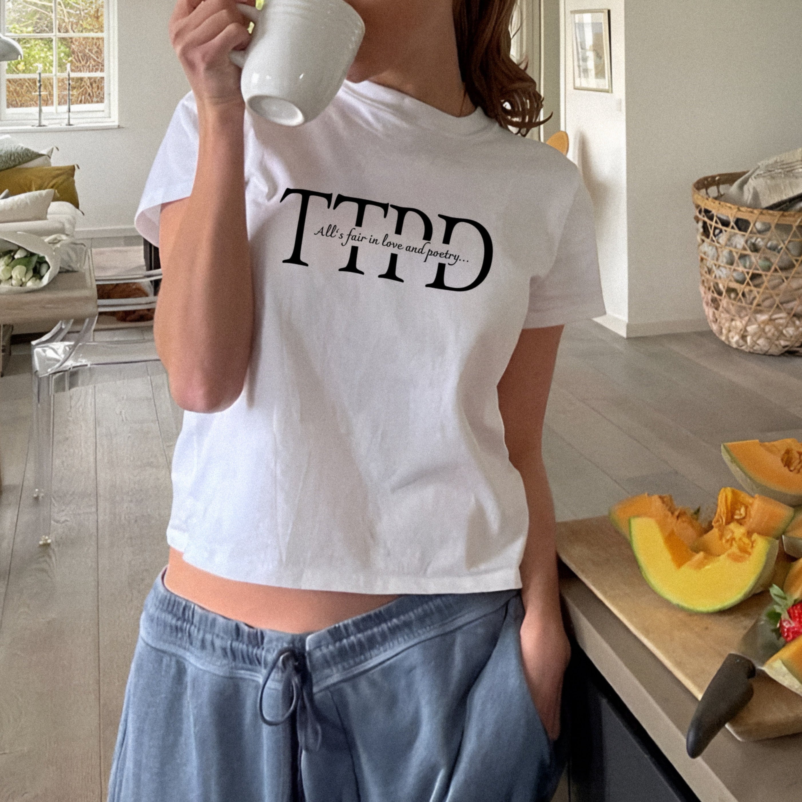 The Tortured Poets Department | Y2K Fashion Tee | Streetwear | Summer Casual Shirt For Girl