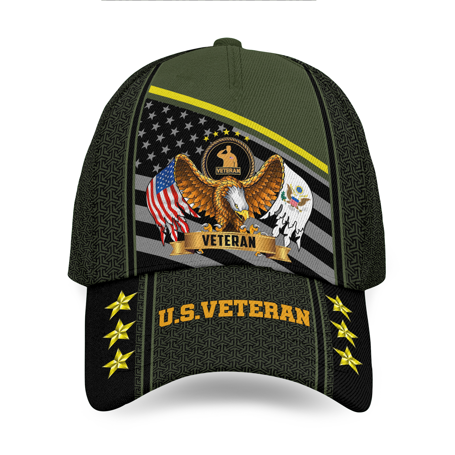 Military Caps For Men Proud US Veteran Dad Hat Military Hats Proudly Serve Military Hat For Men Veterans Day Gift Ideas