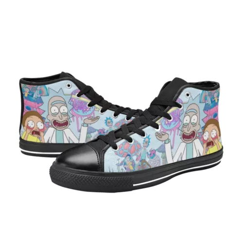Rick and Rick and Rickandmorty Sneakers High Top Shoes