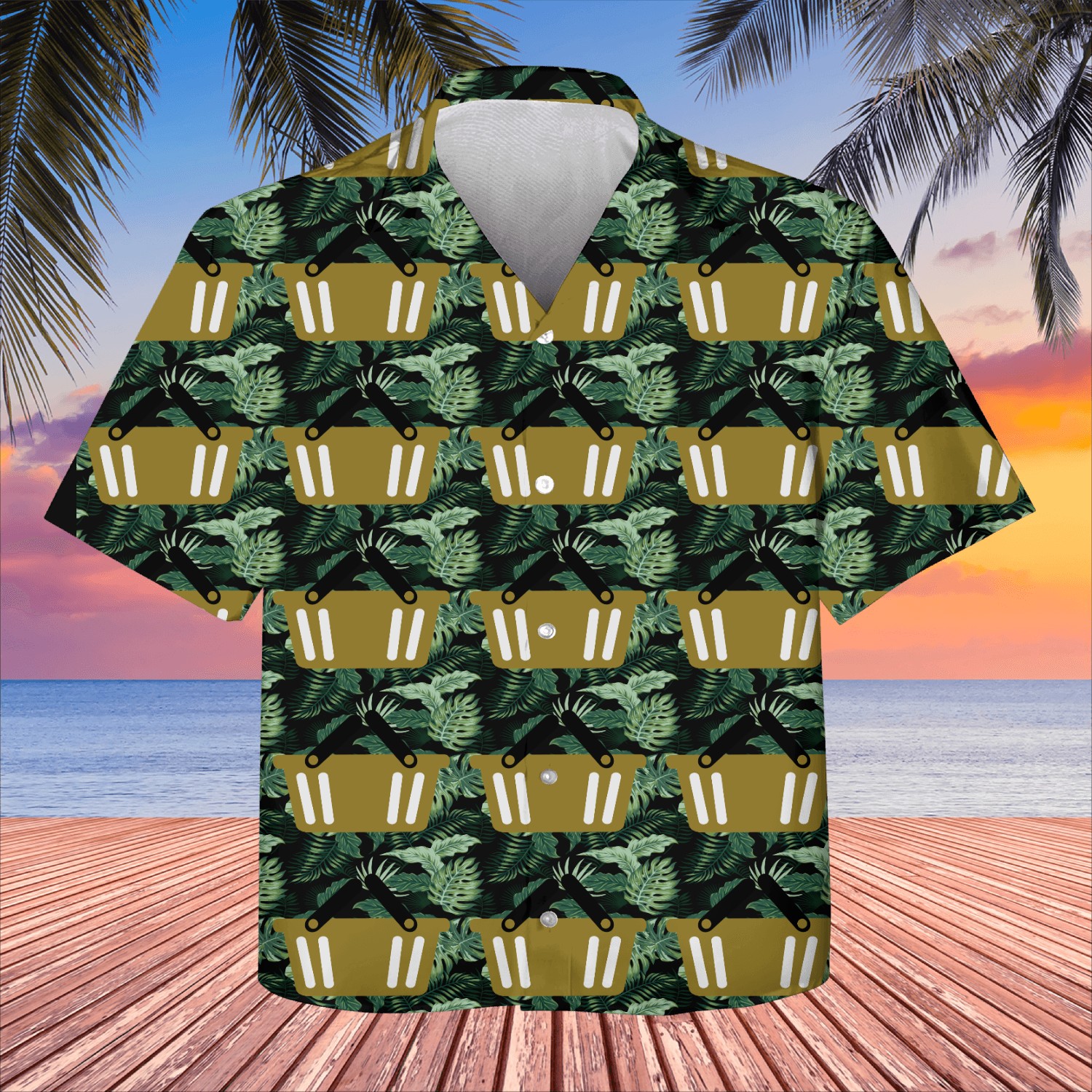 Shopping Basket Kids Hawaiians