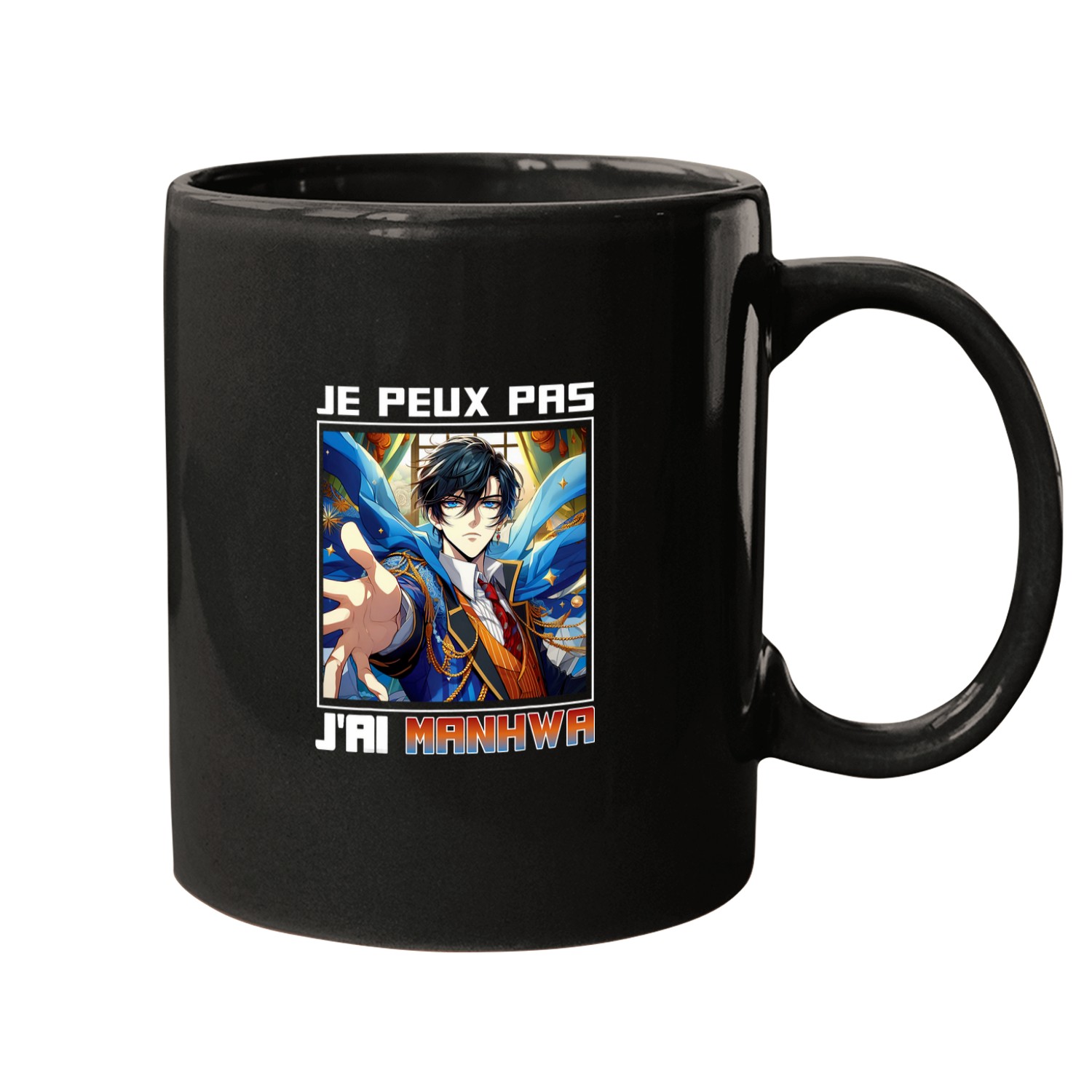 idee cadeau design graphique pour fan accro de MANHWA 1 Mugs
