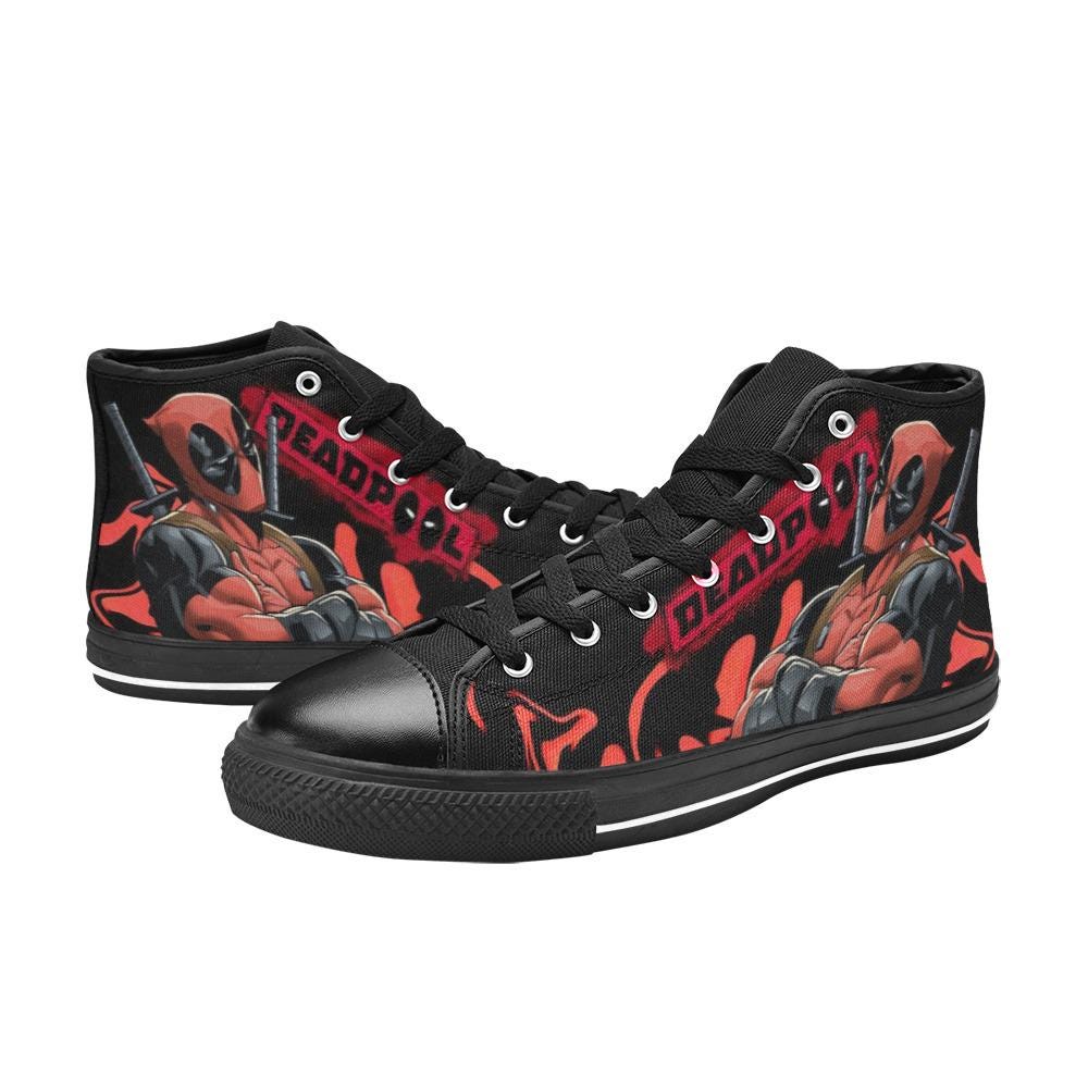 Deadpool High Top Shoes Sneakers