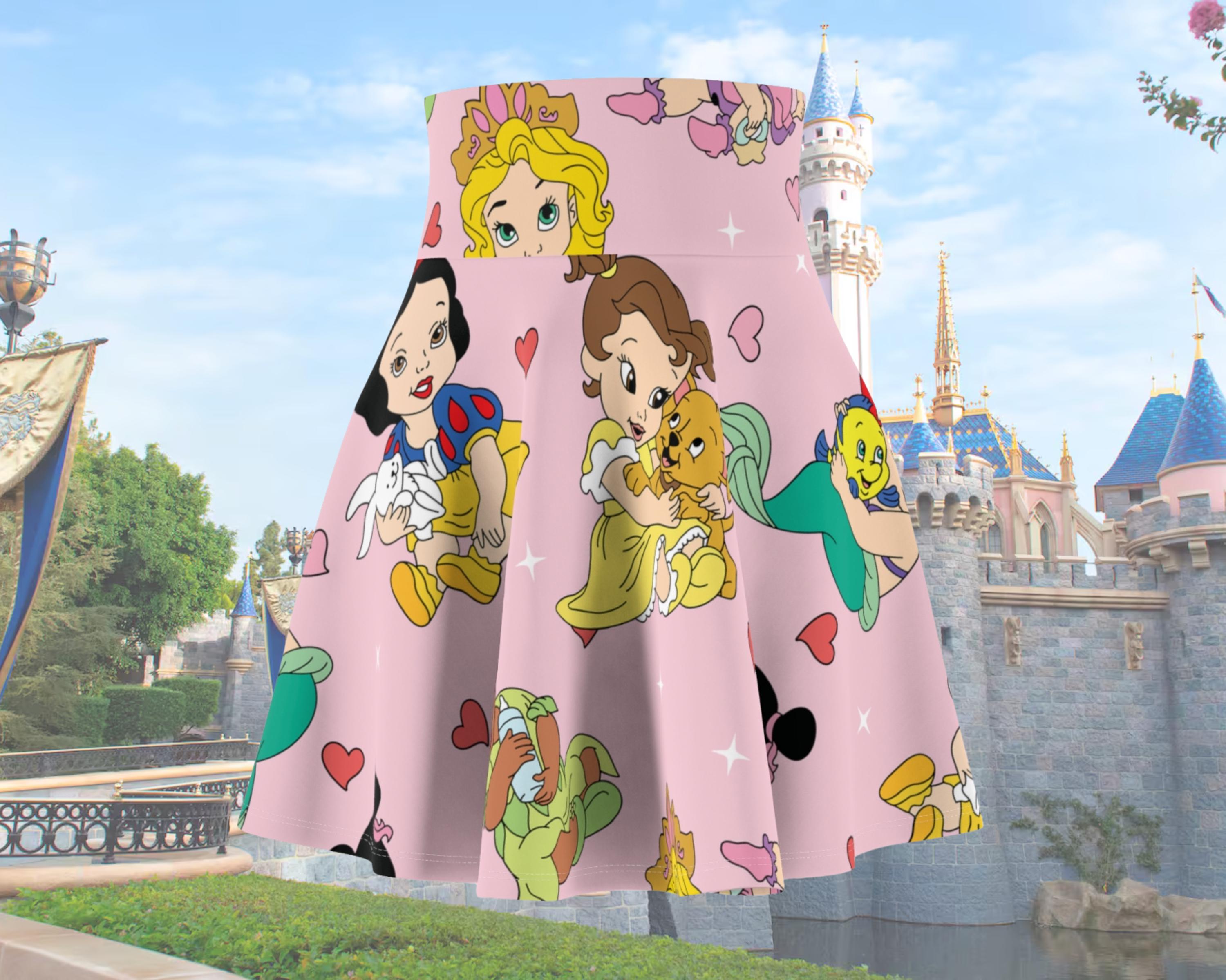 Baby / Toddler Princess Running Skirt | Cute Baby Princesses Running Skirt | Woman's Skater Skirt
