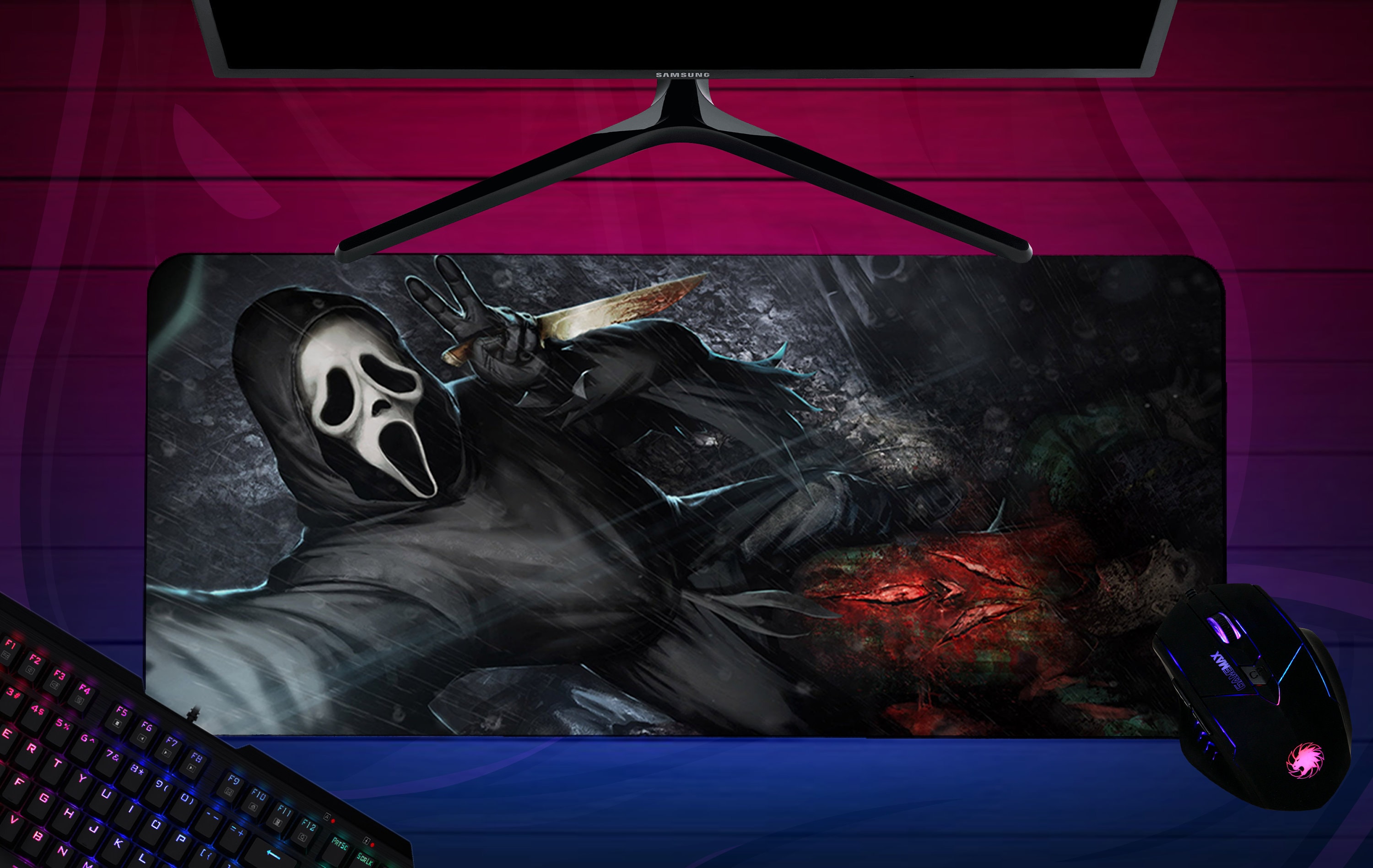 Horror- DBD -Desk Mat- Mouse pad - craft mat