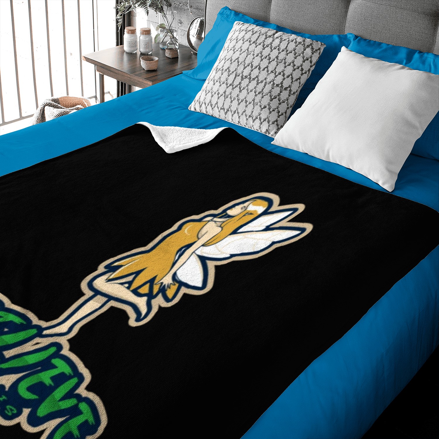 I Believe in Fairies Fantasy Creatures Baby Blankets