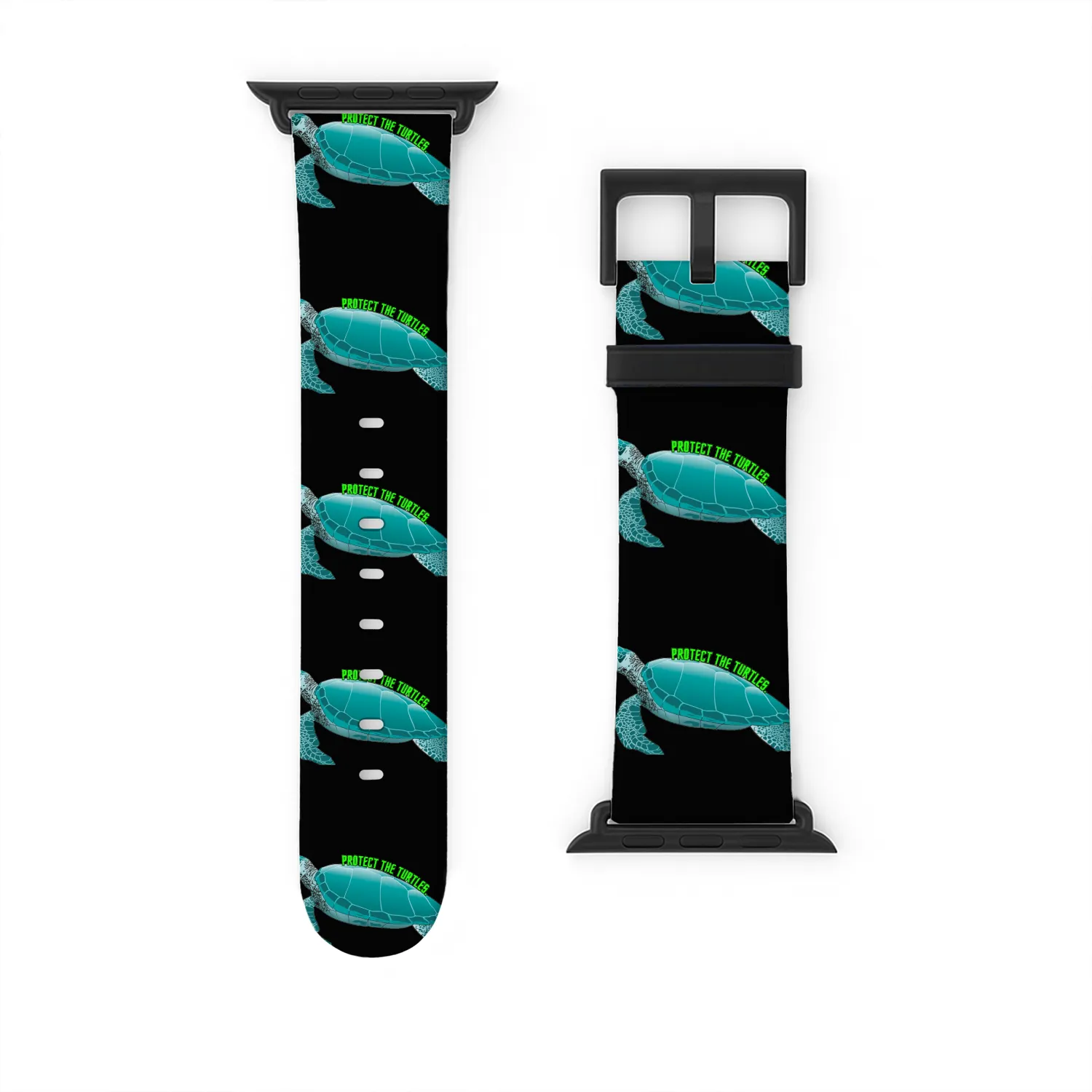 Protect the turtles Watch Bands For Apple Watch