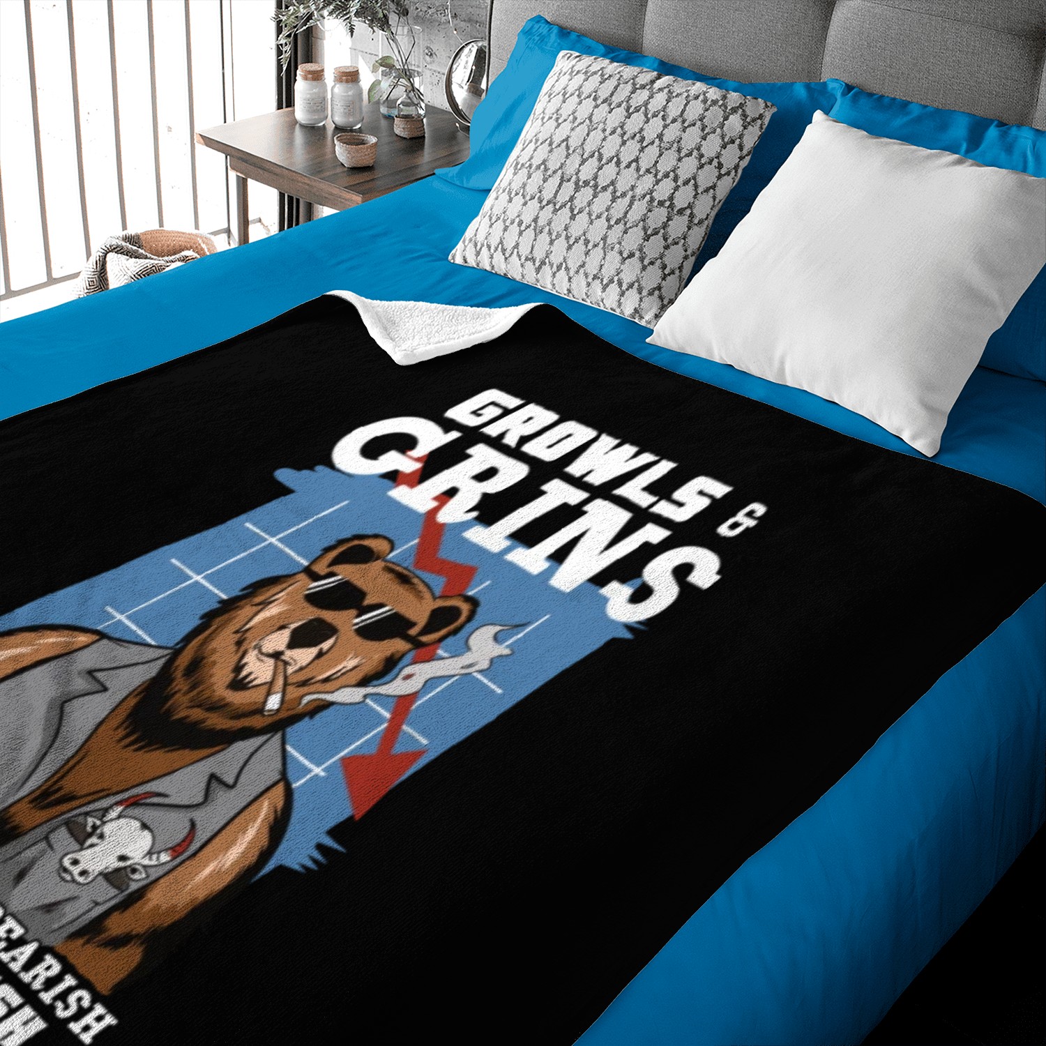 Stock Market trader Forex Trader Investor Trading Baby Blankets