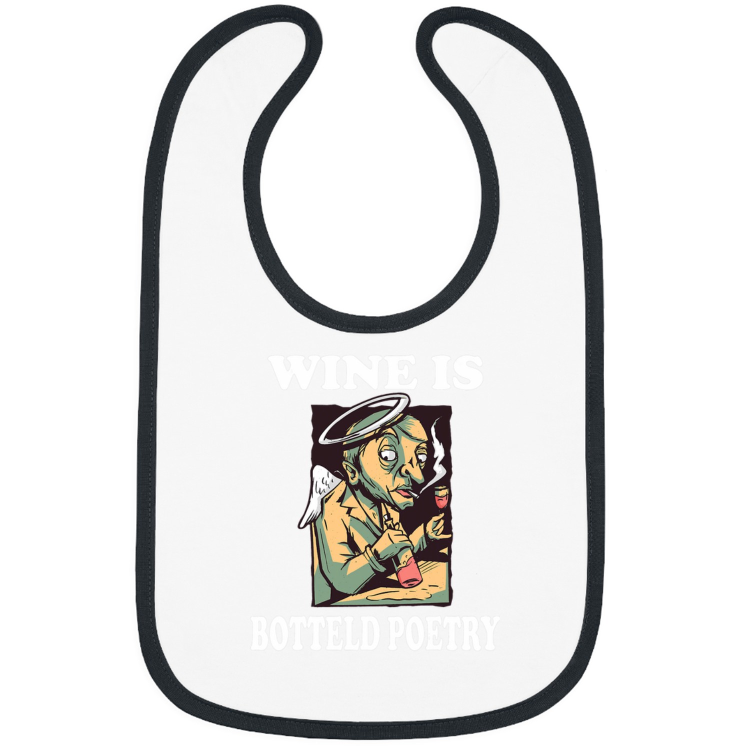 Wines Fun is botteld poetry Bibs