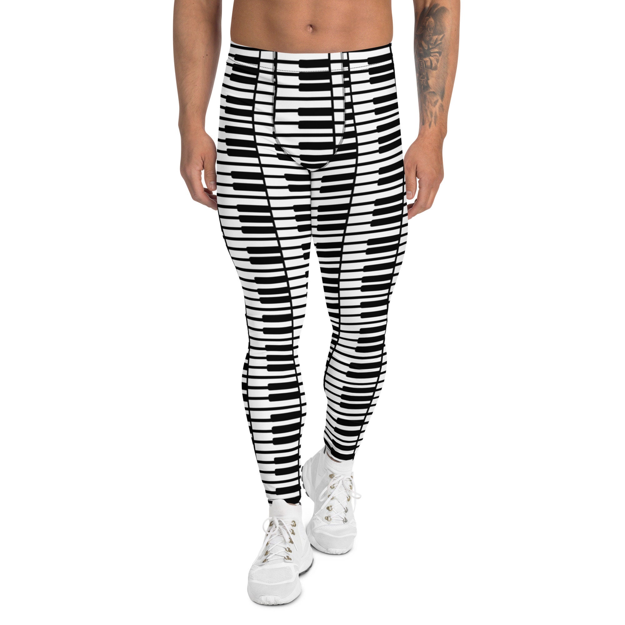 Black and White Keyboard Piano Keys - TheGlamRockers Closet for Musicians