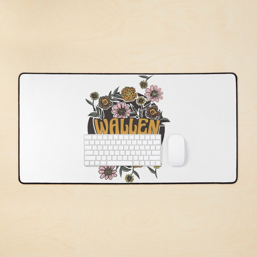 Flower's Wallen's Desk Mats, Desk Accessories & Office Supplies Gift