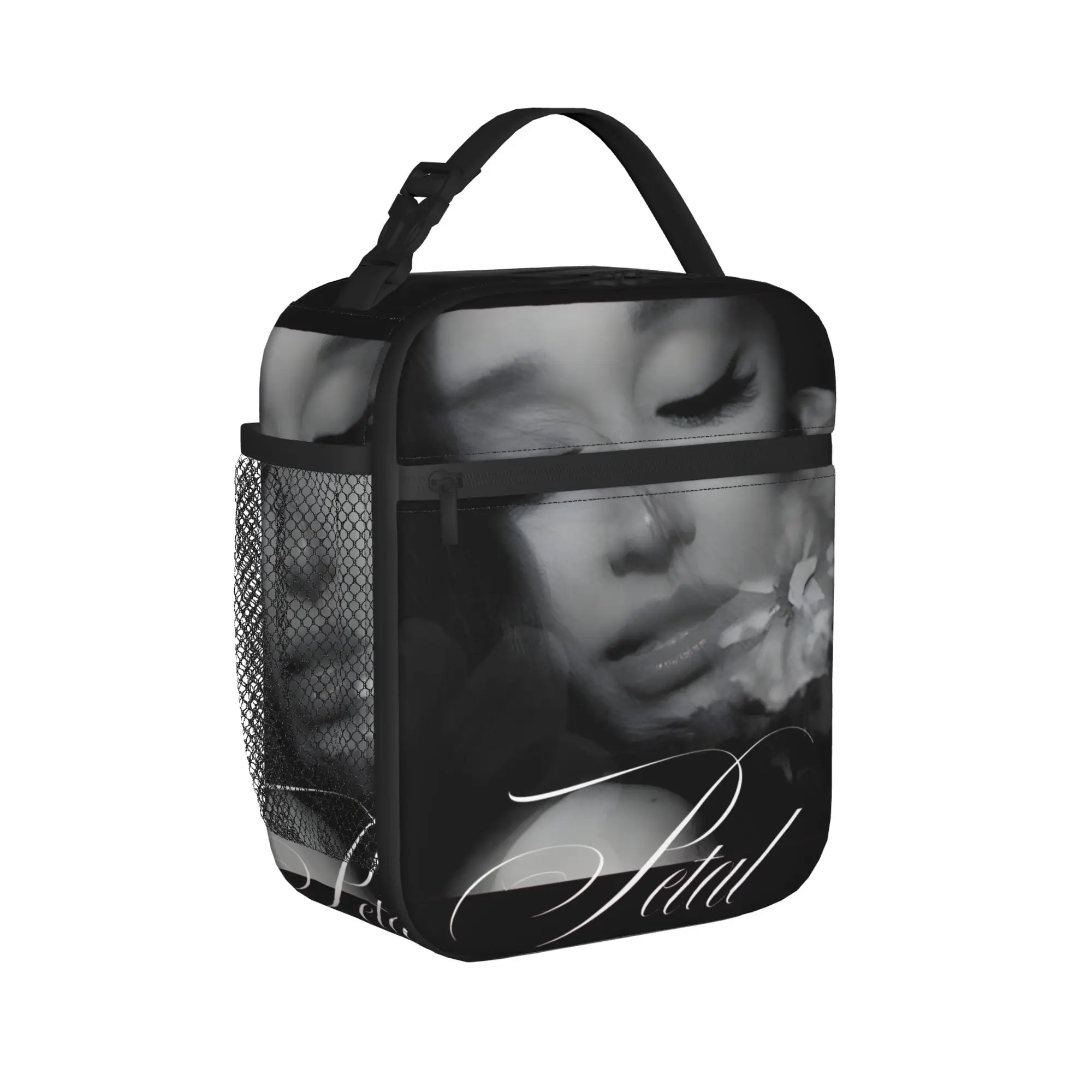 PETAL Large Thermal Insulated Kids Lunch Bag, Portable Picnic Food Cooler Container