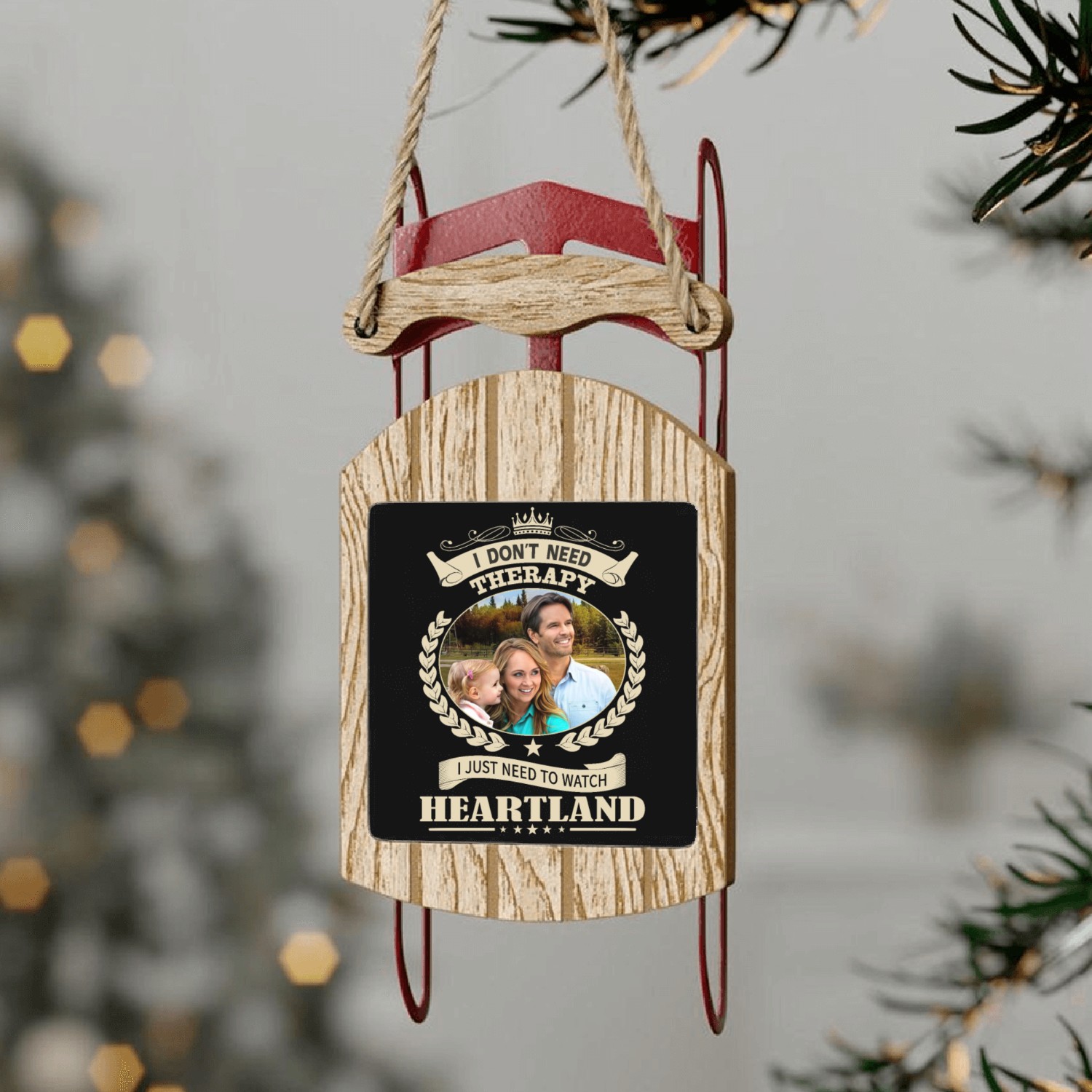 heartland, Heartland US, Heartland Canada Sled Ornaments