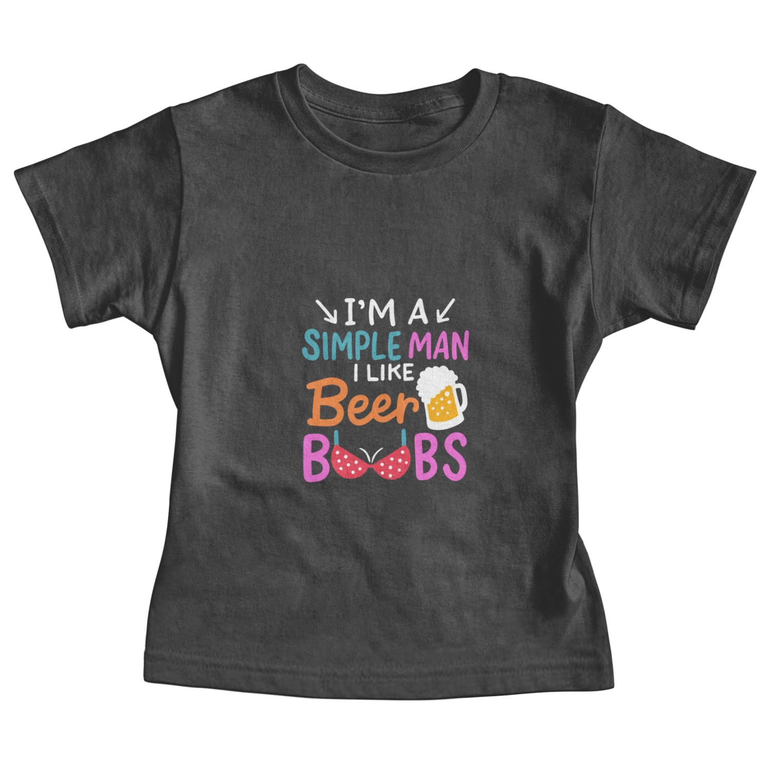 Beer And Boobs Baby Tees