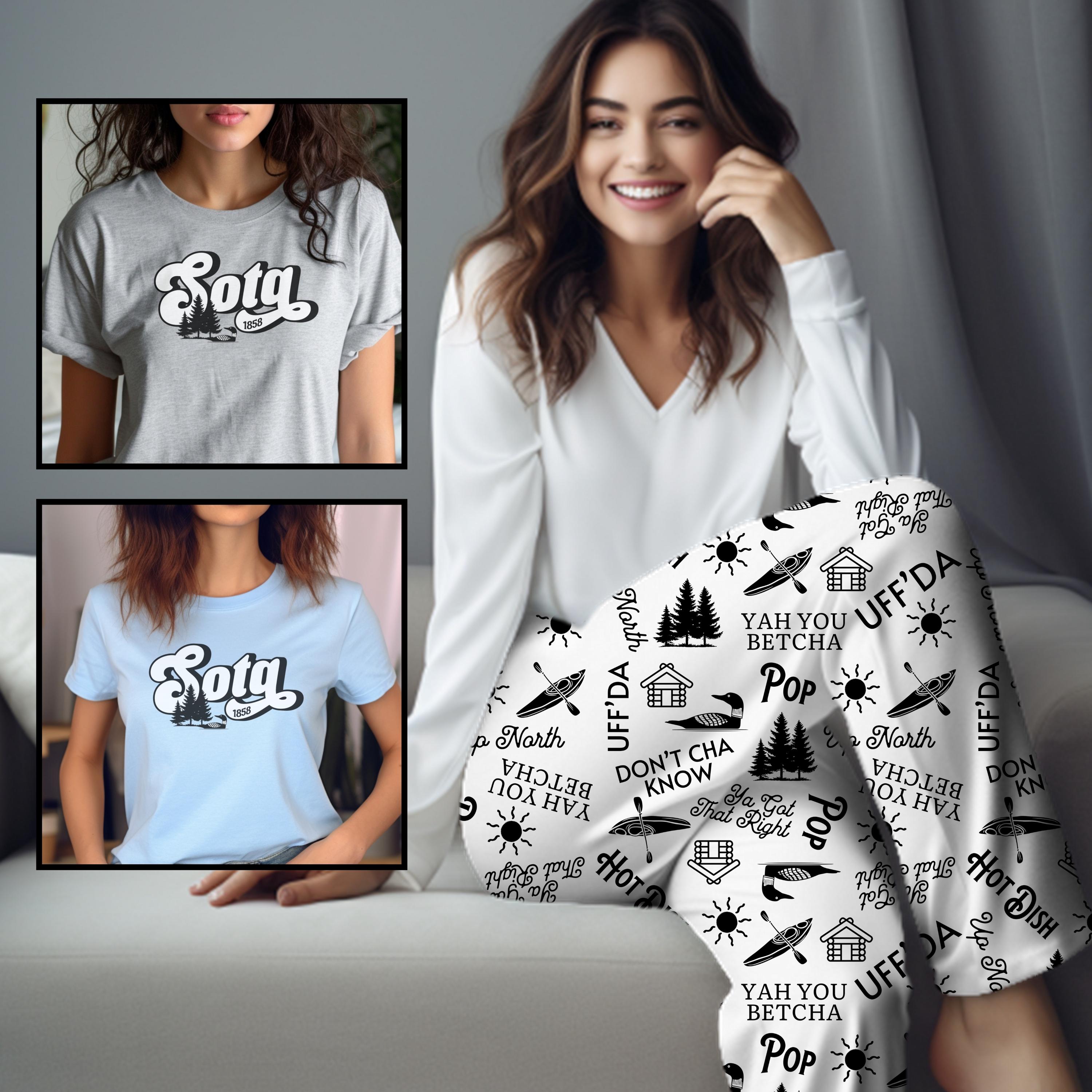Minnesota Pajama Pants: Women's Sota Lounge Wear