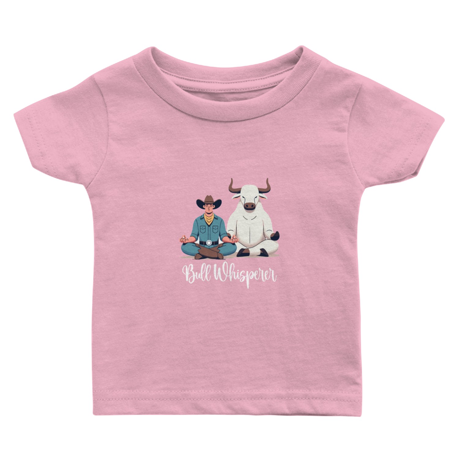 Rodeo Bull Riding Livestock Show Farmer Cattle Baby T Shirts