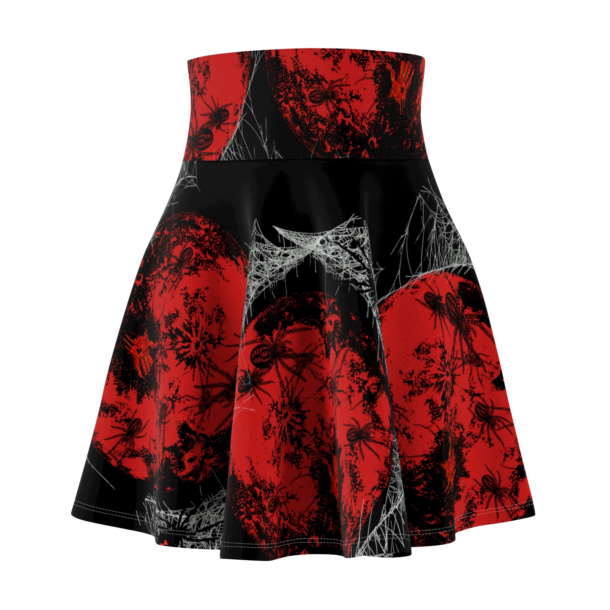 Spiders nest Women's Skater Skirt