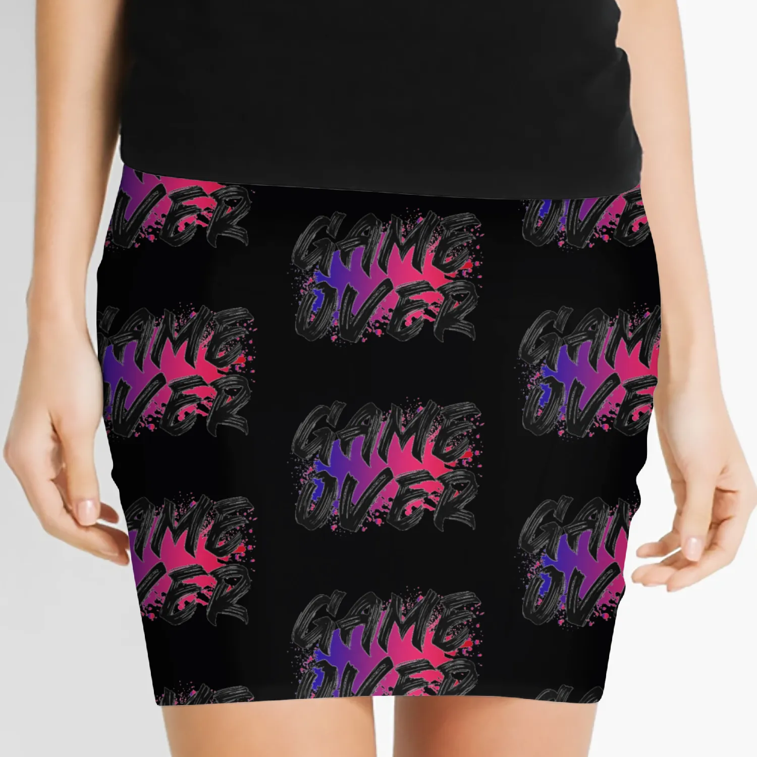 Game Over For Light Women's Mini Skirts
