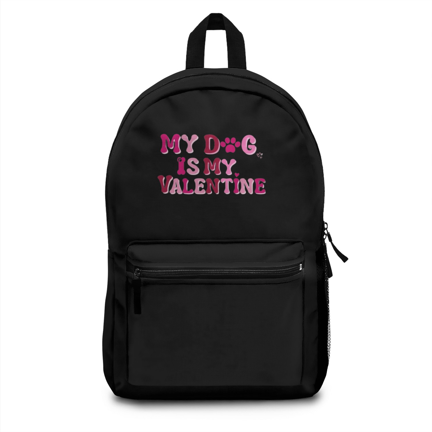My Dog, My Valentine Backpacks