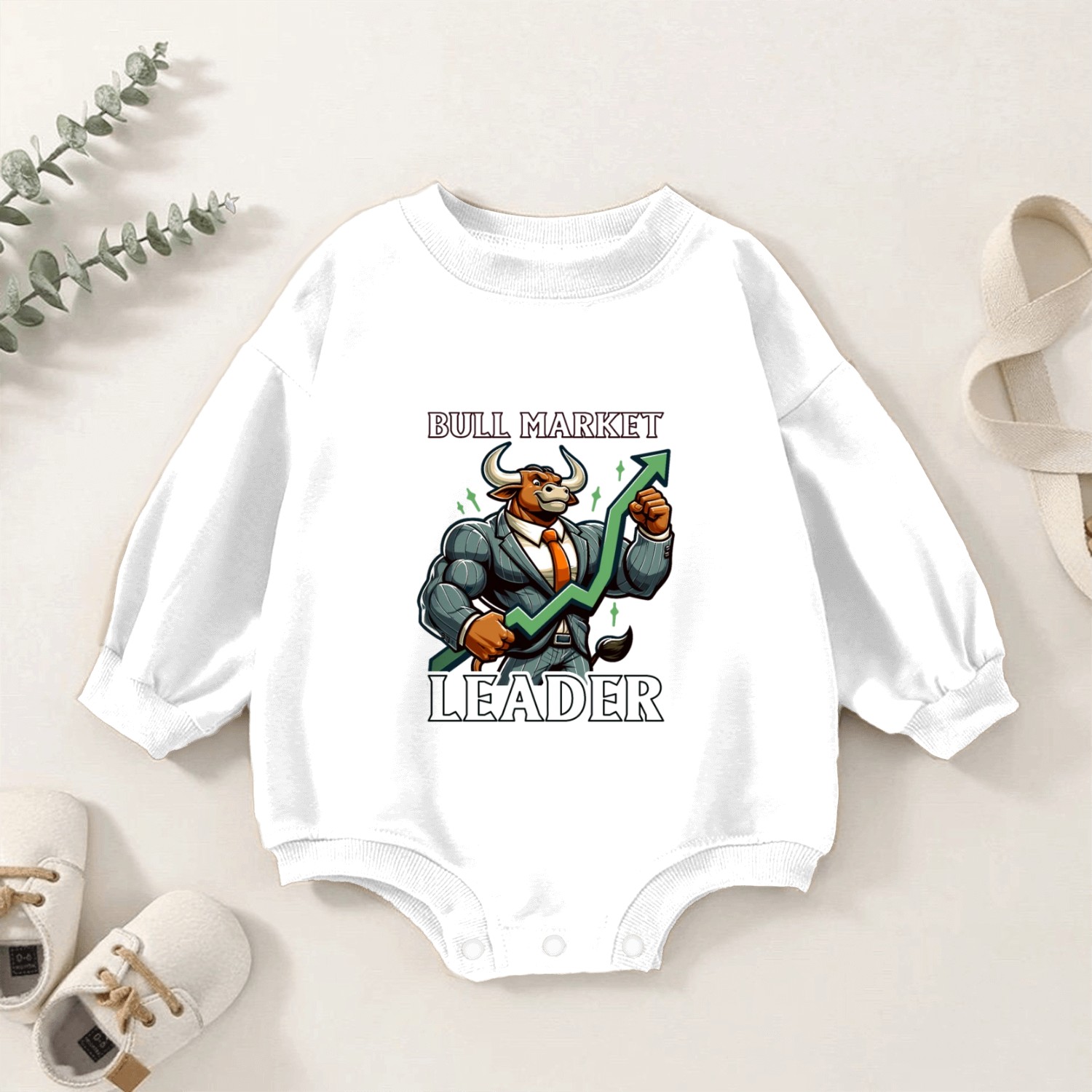 Stock Market trader Forex Trader Investor Trading Baby Romper Sweatshirts