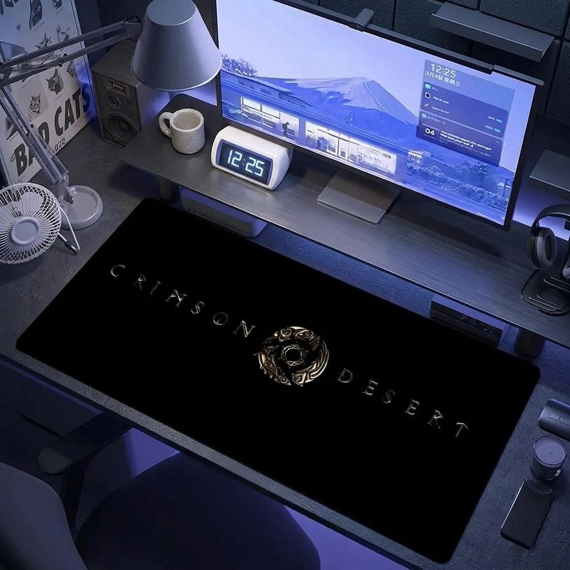 C-Crimson Desert Mouse Pad Mousepad, Gaming Thickened Computer Keyboard Table Desk Mat Desktop Accessory