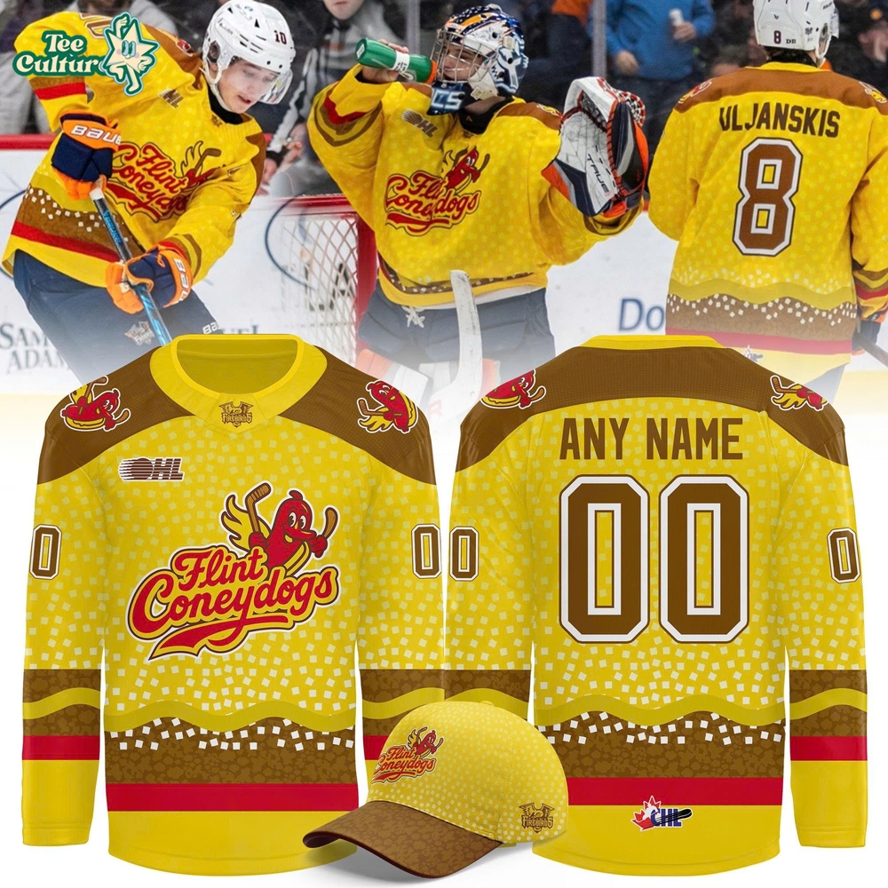 The Flint Coneydog Replica Hockey Jersey 2026