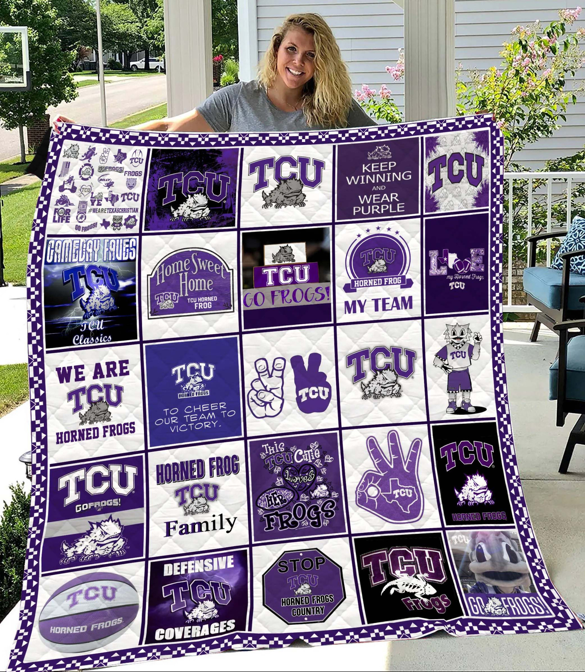 Tcu Horned Frogs Quilt
