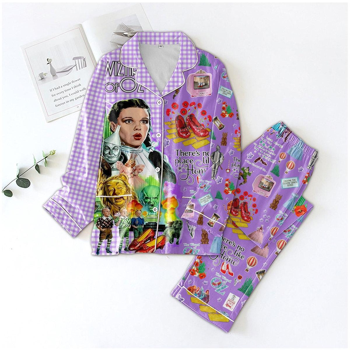 The Wizard Of Oz Merch, Movie Pajamas Set, Wizard Of Oz Gift, The Wizard Of Oz Pajamas Set, The Wizard Of Oz Shirt, Matching Pajamas