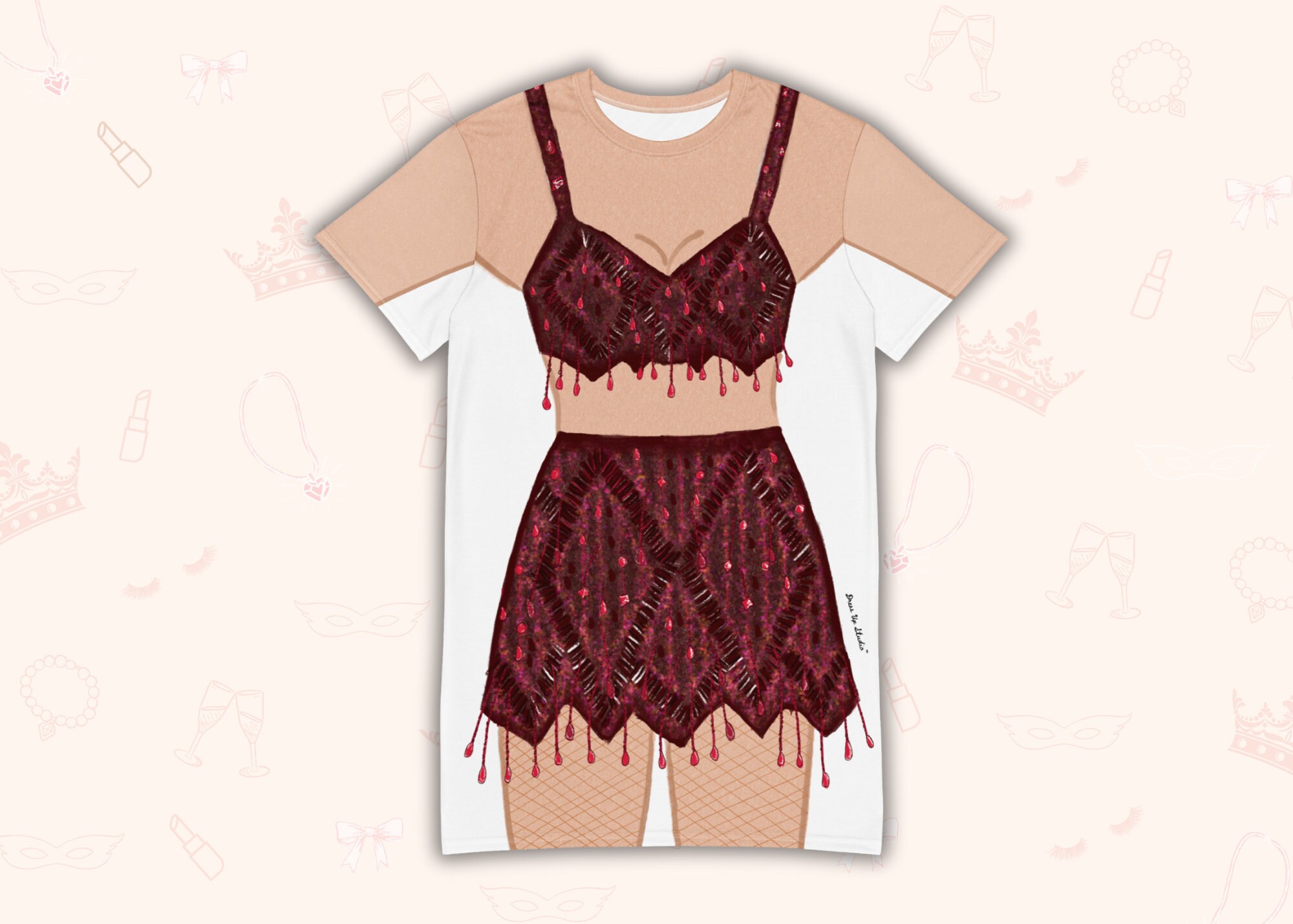 Concert T-shirt Dress | Easy Costume, Fun Loungewear, Unique Gift