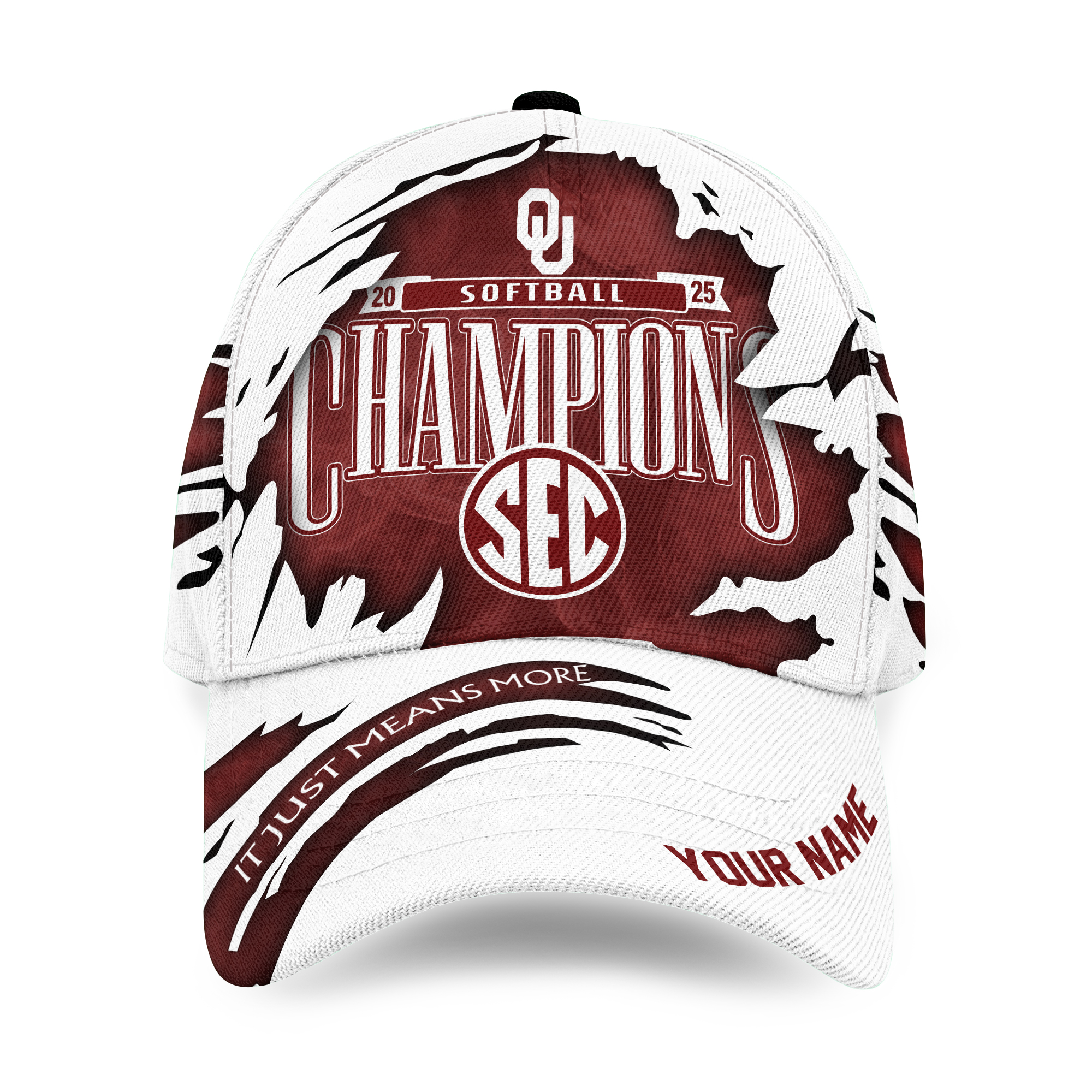 Personalized Oklahoma Sooners Women’s Sof tball Classic Cap