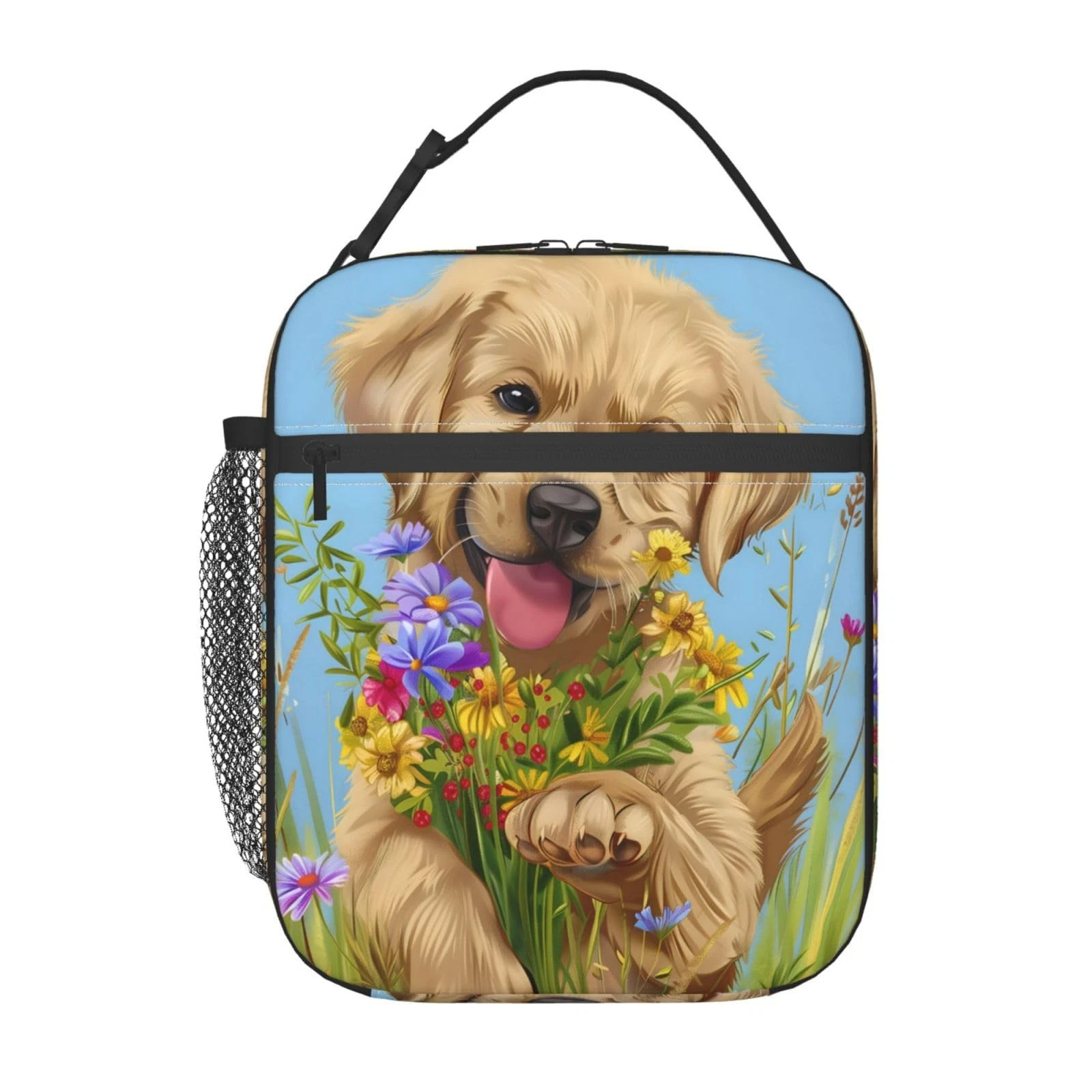 Cute Dog Lunch Bag For Girls and Boys