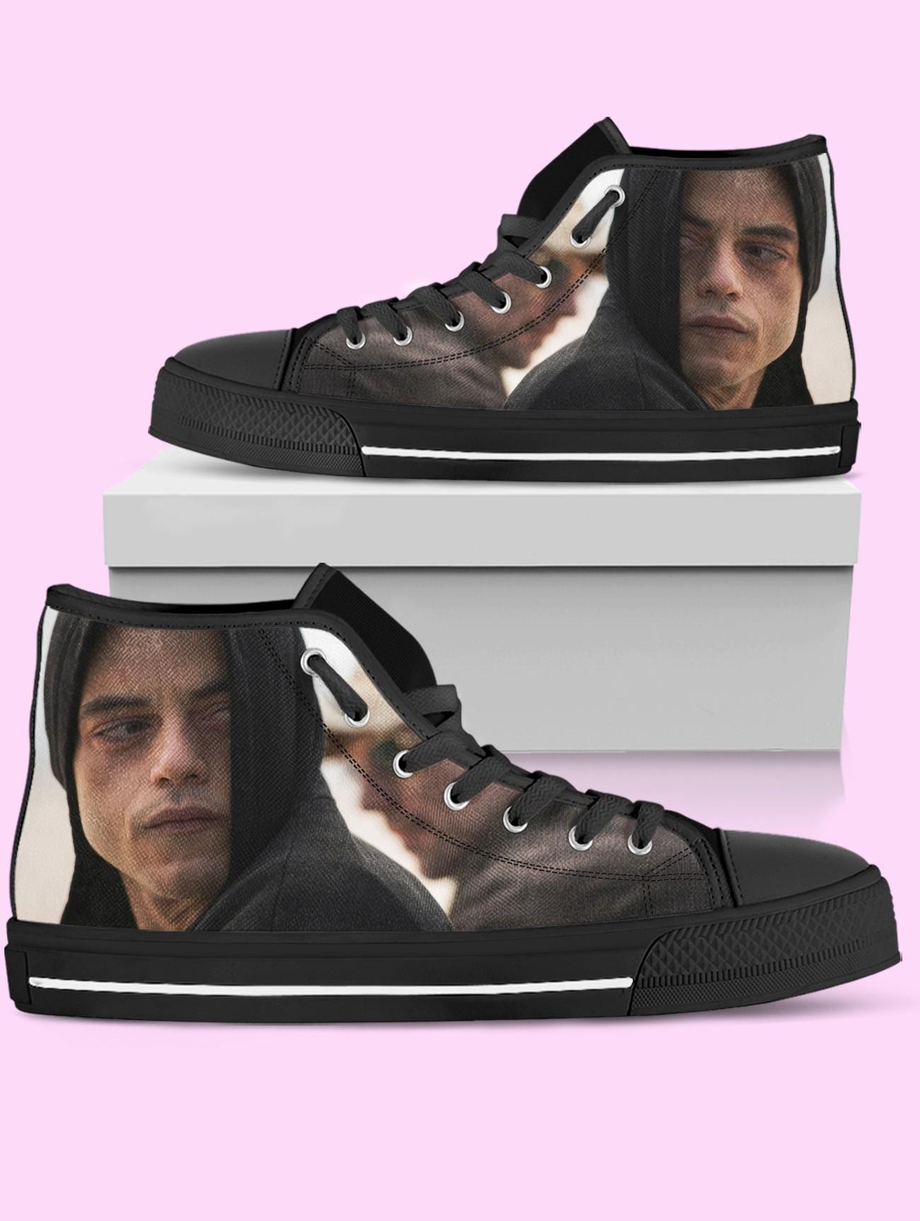 Mr Robot High Top Shoes, Sneakers for Women, Men