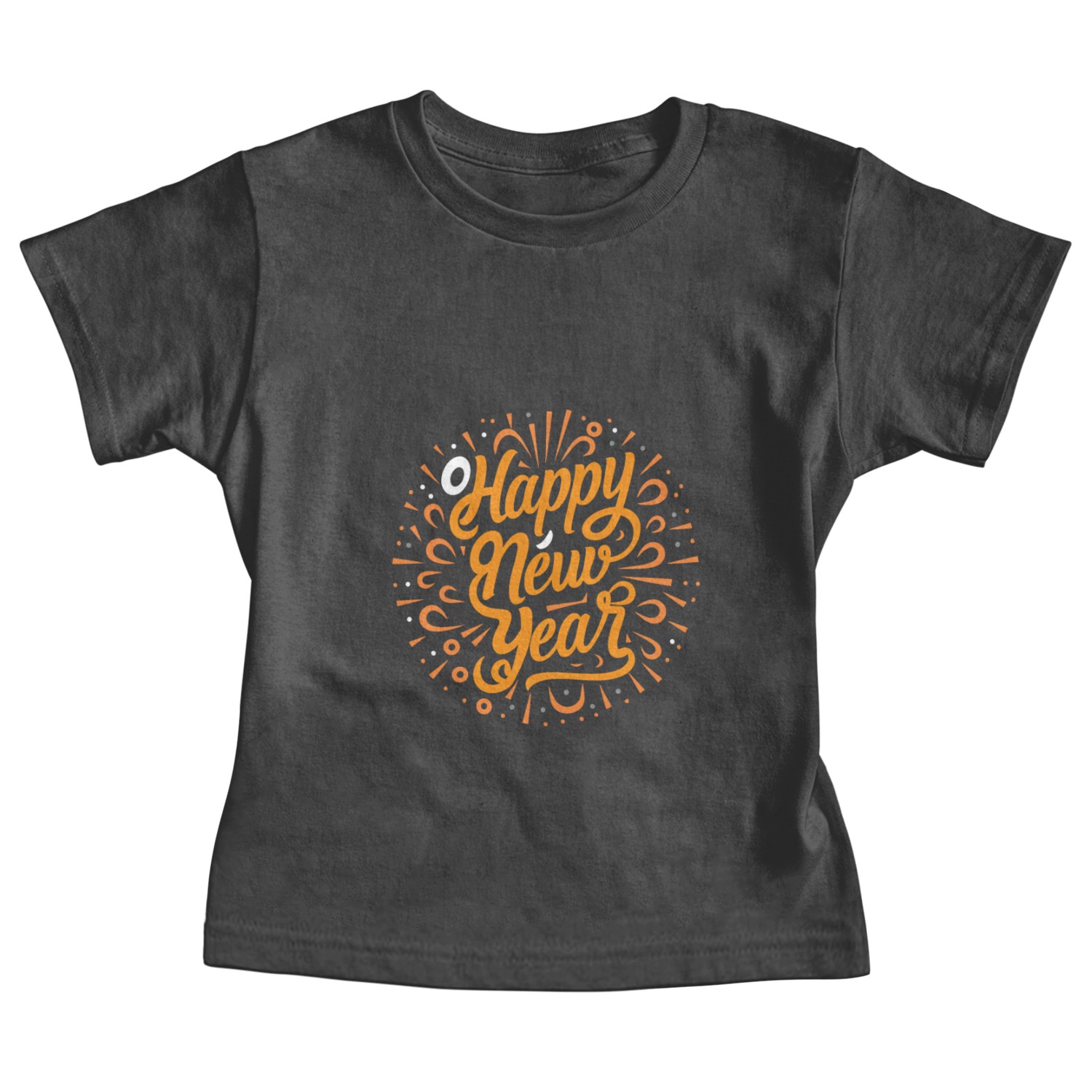 Happy New Year Typography design Baby Tees