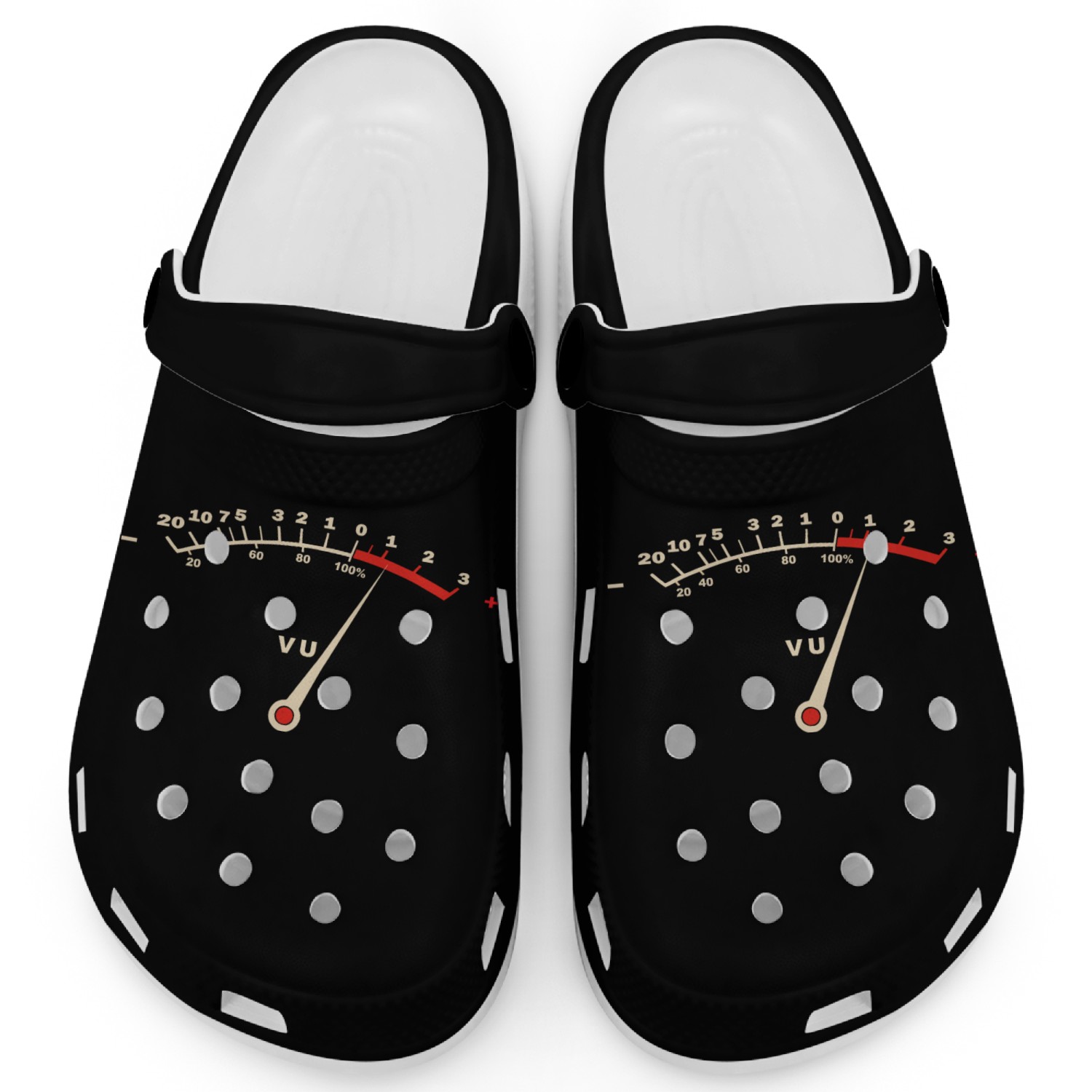 Volume VU Meter Clogs