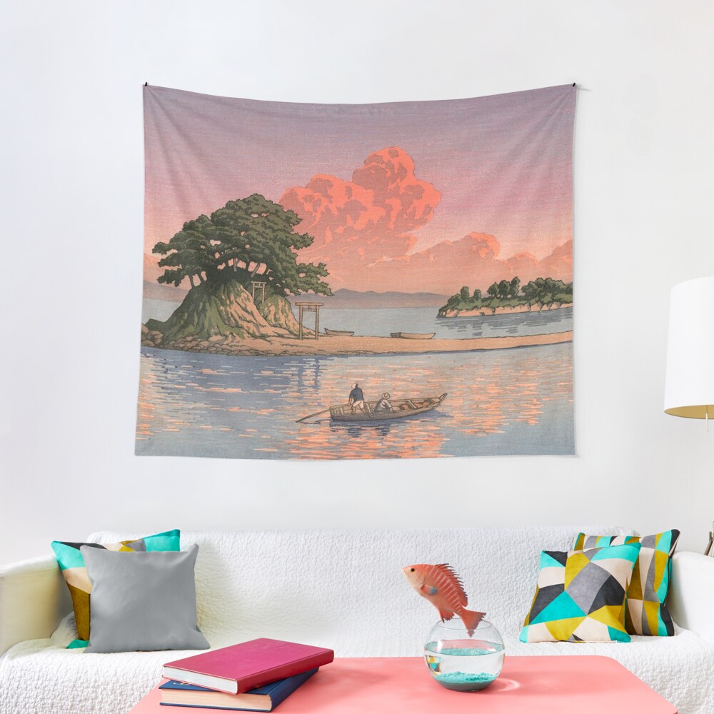 Kujukushima Shimabara By Kawase Tapestry