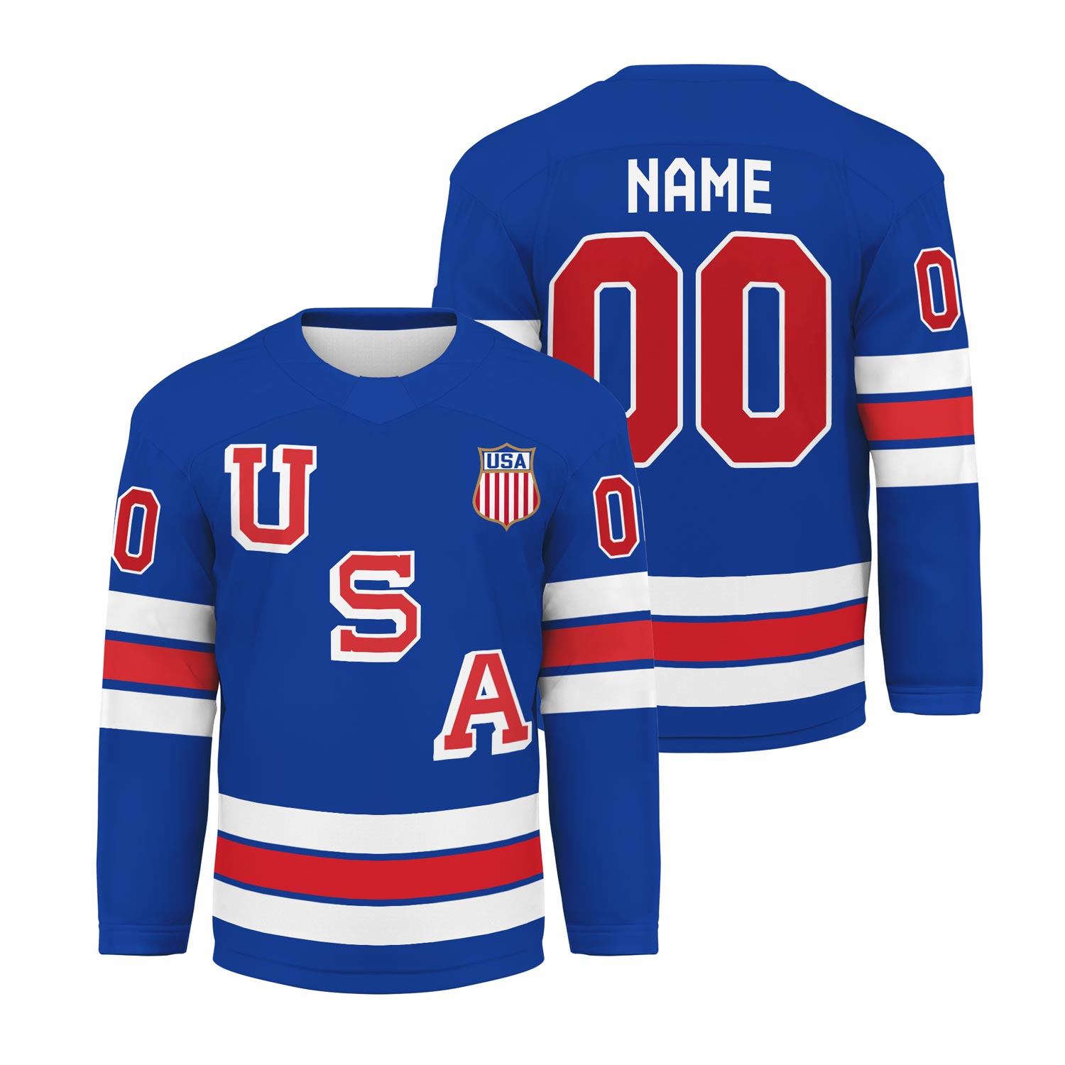 USA 2026 Men's Hockey Jersey