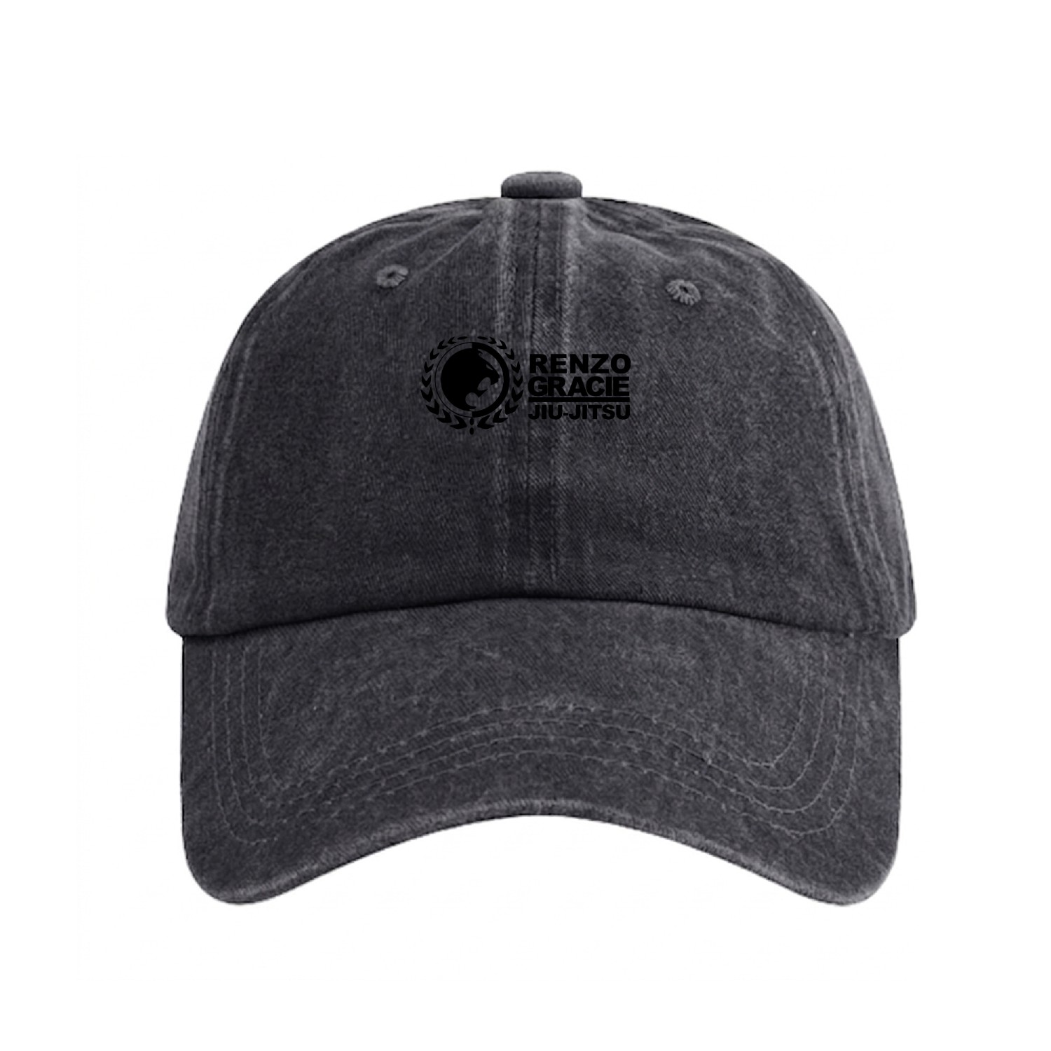 Renzo Gracie Brazilian Jiu-Jitsu Washed Denim Baseball Caps