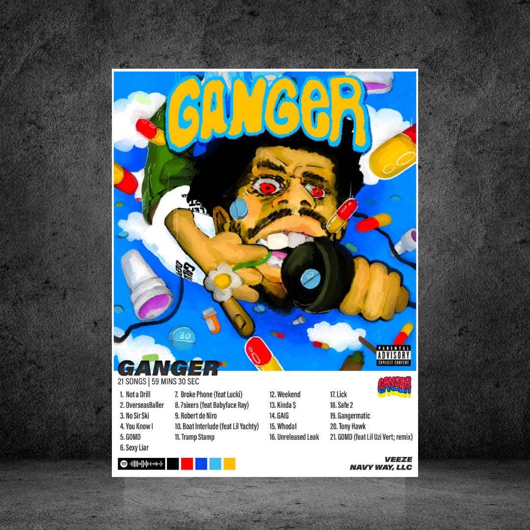 Veeze - Ganger Album Poster