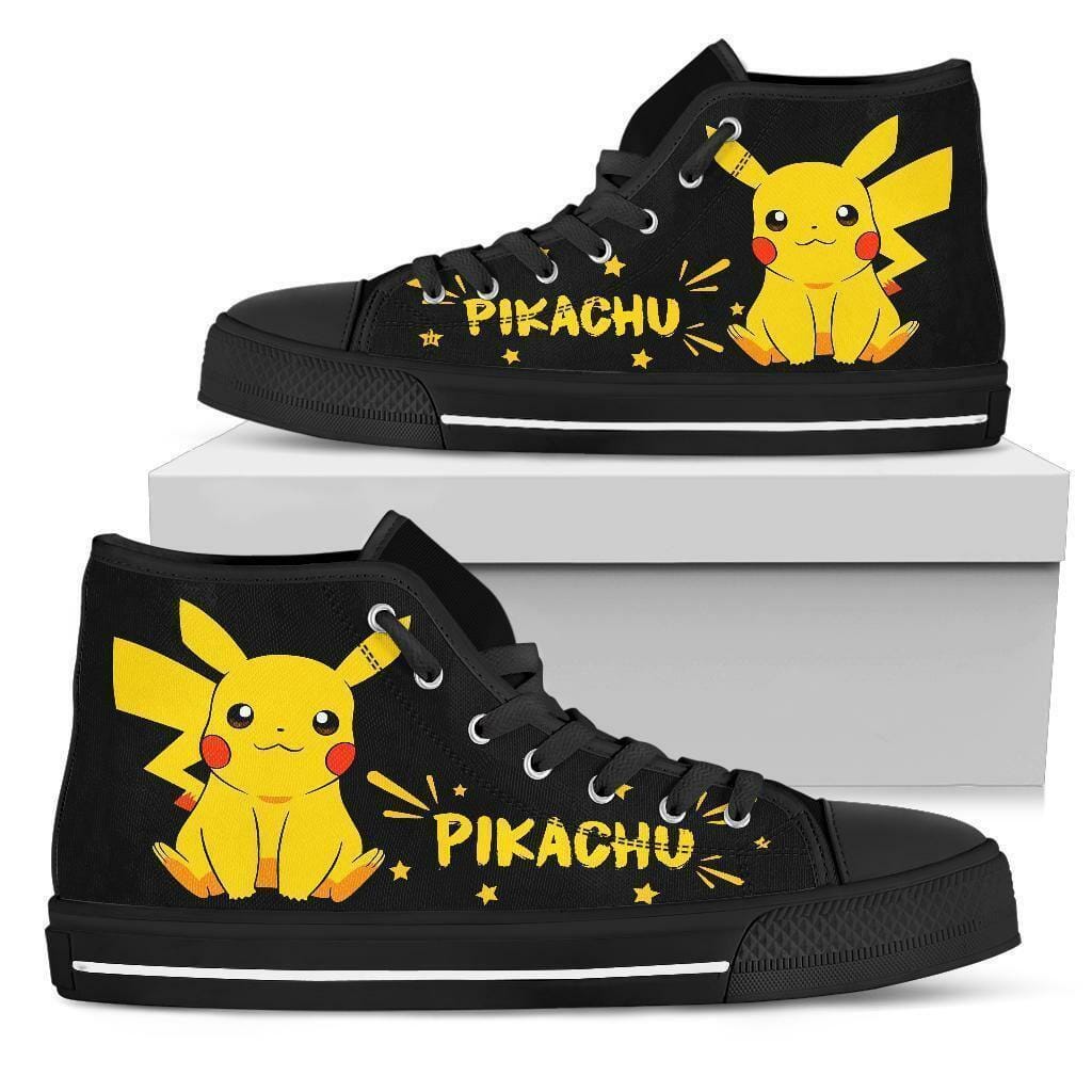 Anime High Top Sneakers, Electric Monster Shoes