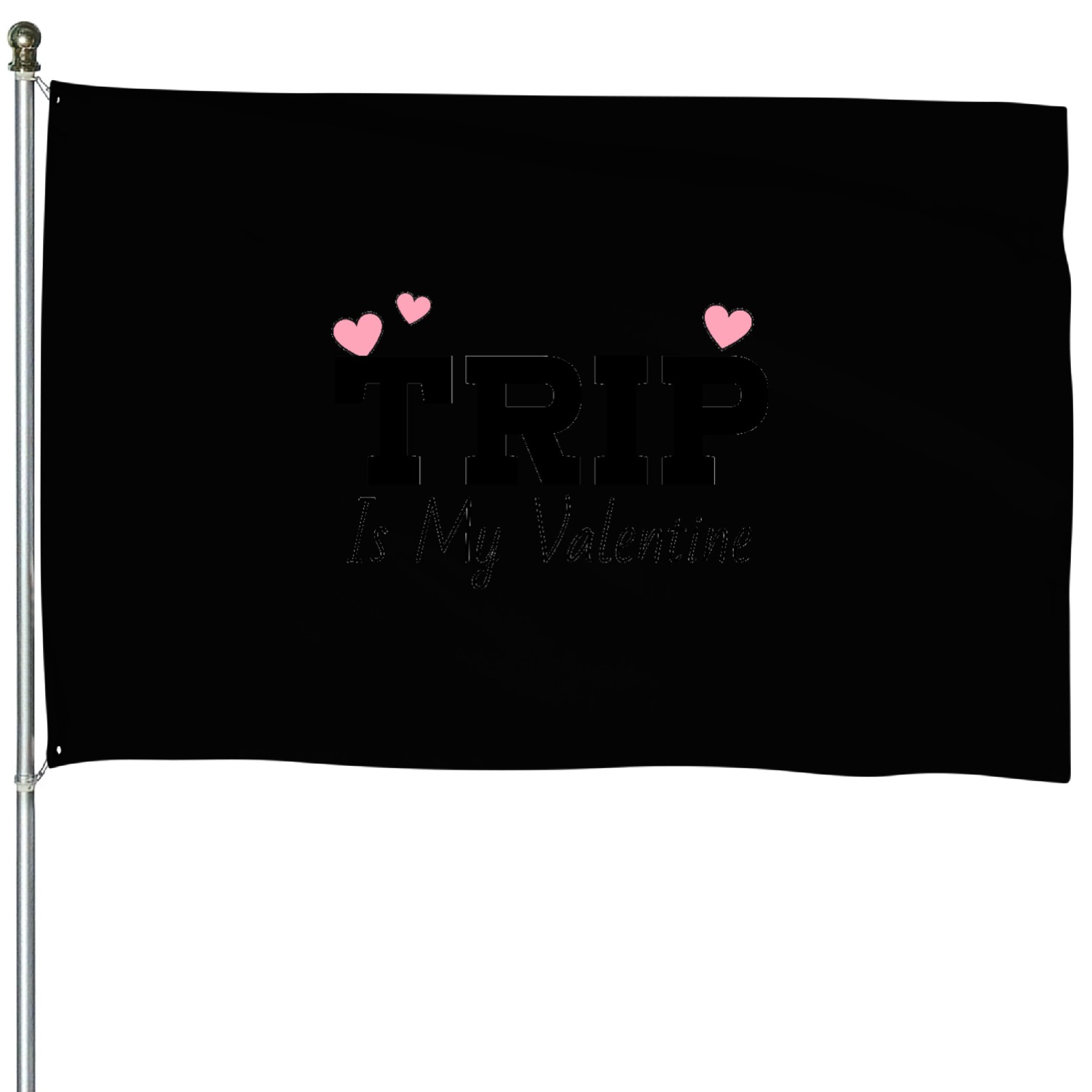 Cruise Traveling Valentine Trip Is My Valentine House Flags