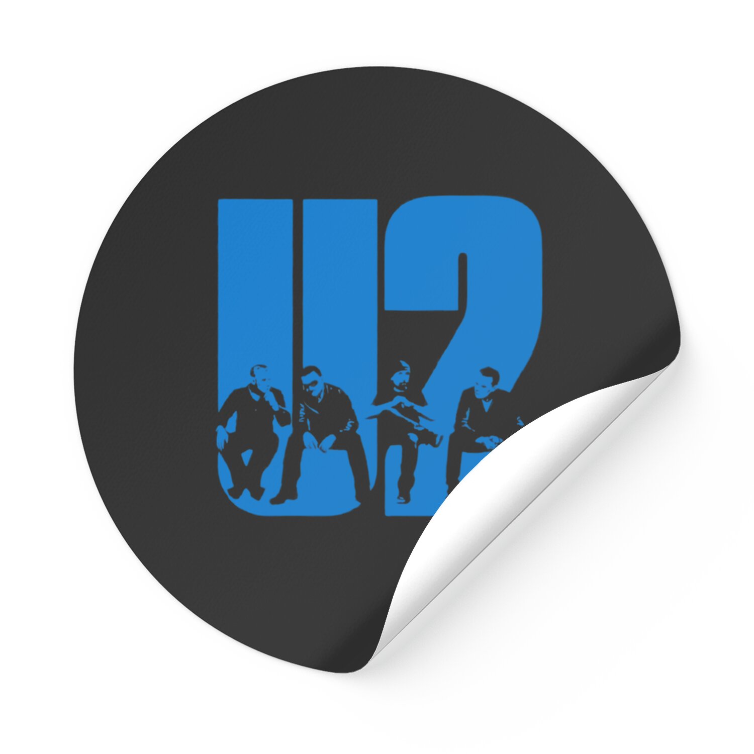U2 Stickers, U2 Vintage Stickers, U2 Rock Band Stickers, Rock Band Stickers, U2 Fans Gift, Music Tour Merch, 2022 Band Tour Stickers