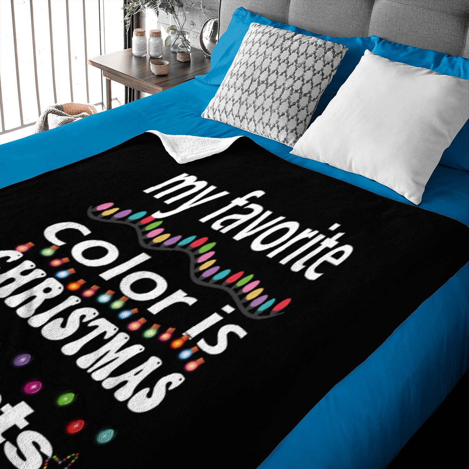 I like them real thick and spruced Baby Blankets